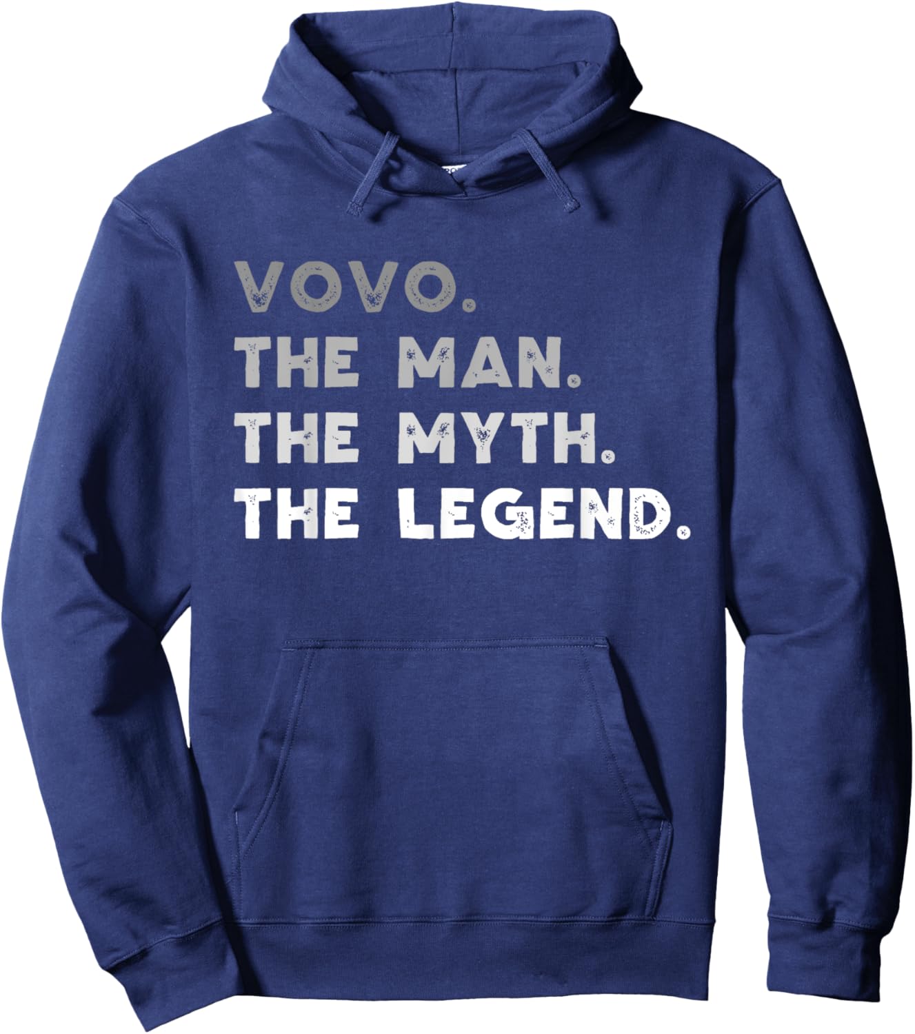 Vovo The Man The Myth The Legend Cool Funny Hoodie - Hoodie | Navy