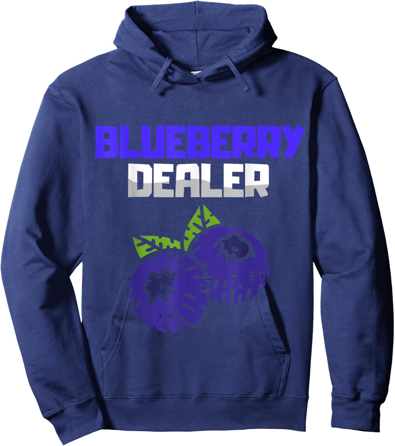 I LOVE BLUEBERRIES, Blueberry, Blueberry farmer Halloween Hoodie - Hoodie | Navy