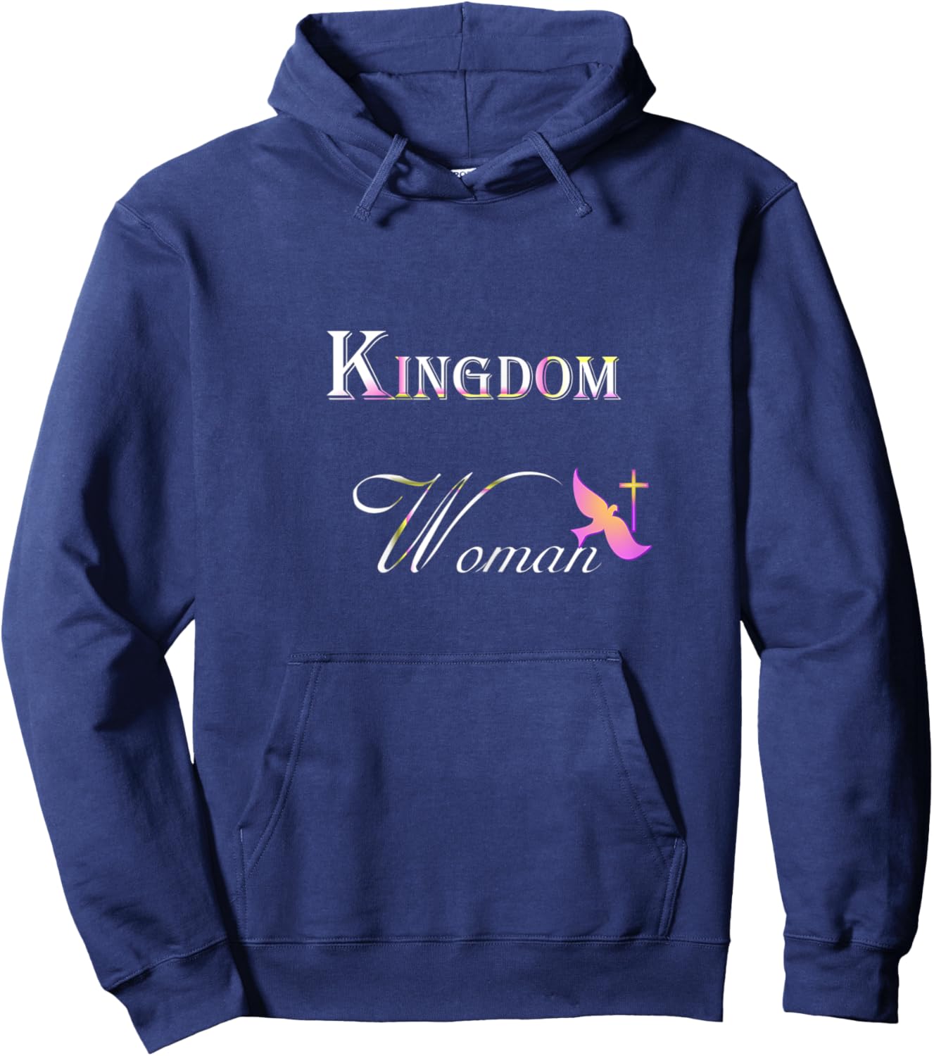 King Woman-Woman In The Kingdom Of God Hoodie - Hoodie | Navy