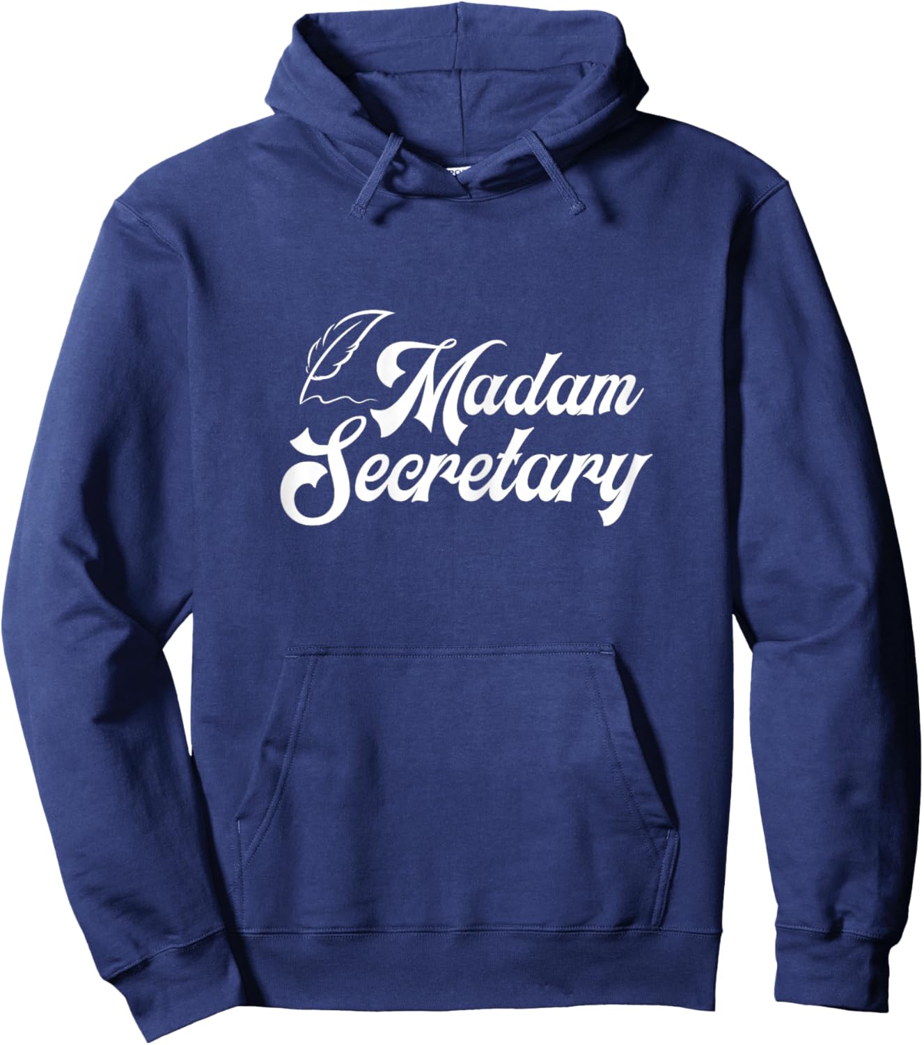 Clerk Business Administration Office Humor Gift Madam Secretary Assistant Chaos Coordinator Receptionist Hoodie - Hoodie | Navy