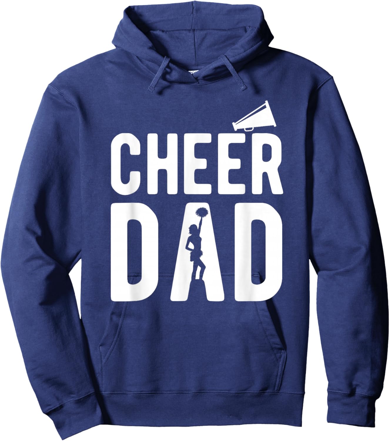 Cheerleading Dad Apparel - Cheer Dad Hoodie - Hoodie | Navy