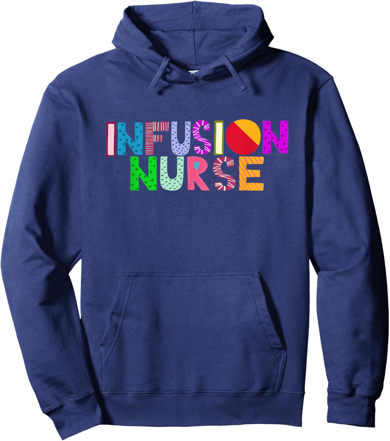 Infusion Nurse RN Intravenous IV Therapy Nurse Hoodie - Hoodie | Navy