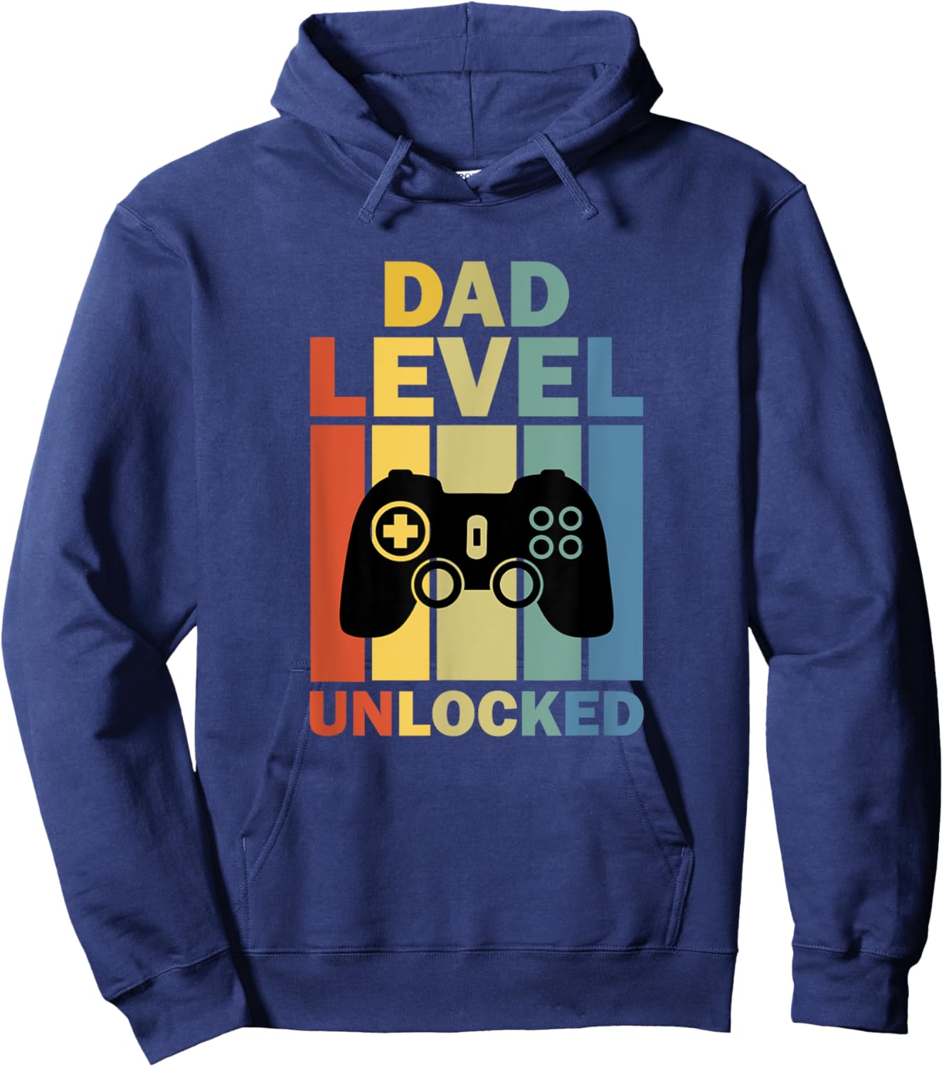 Pregnancy Announcement Dad Level Unlocked Soon To Be Father Hoodie - Hoodie | Navy