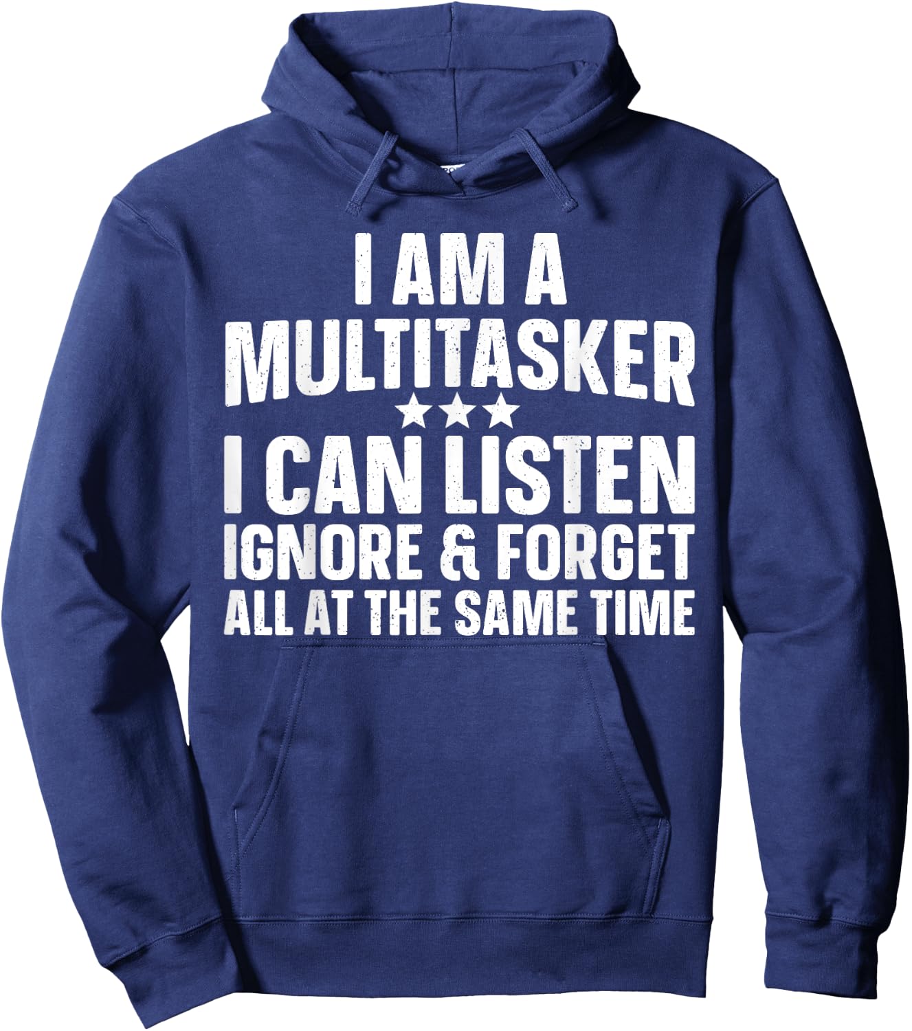 Funny Sayings Art For Sarcastic People Men Women Gag Sarcasm Hoodie - Hoodie | Navy