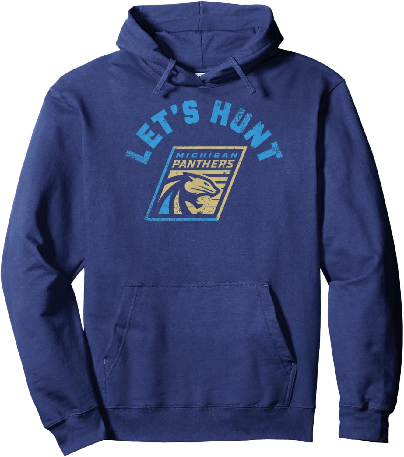 Michigan Panthers: Let's Hunt Hoodie - Hoodie | Navy