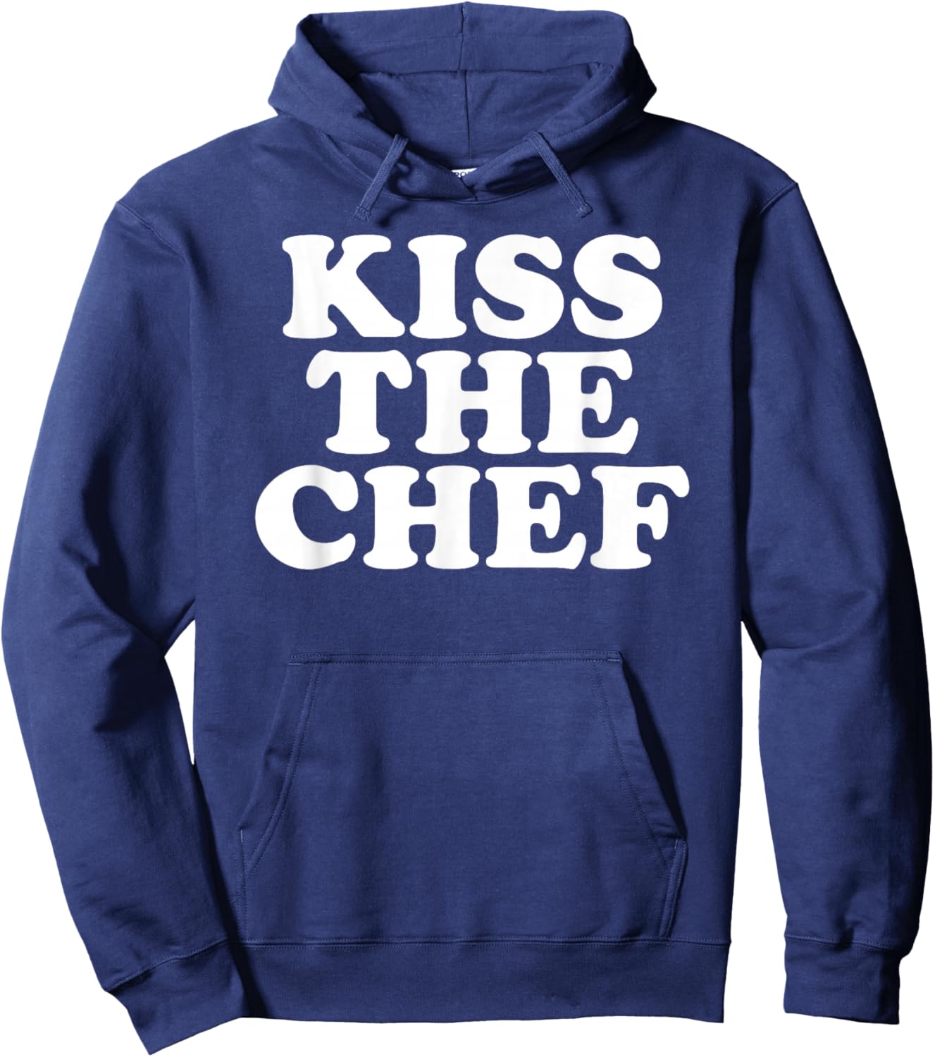 Kiss the Chef Hoodie - Hoodie | Navy