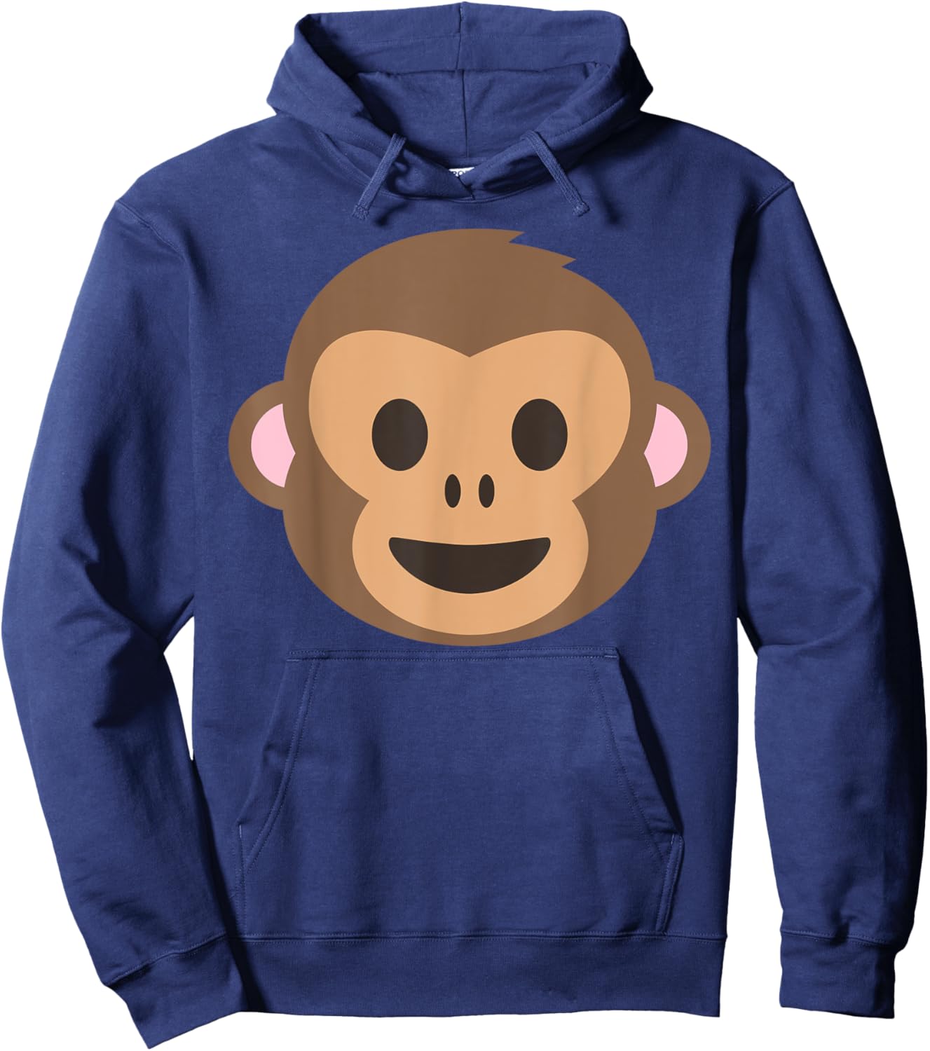 Monkey Face Monkey Head Hoodie - Hoodie | Navy