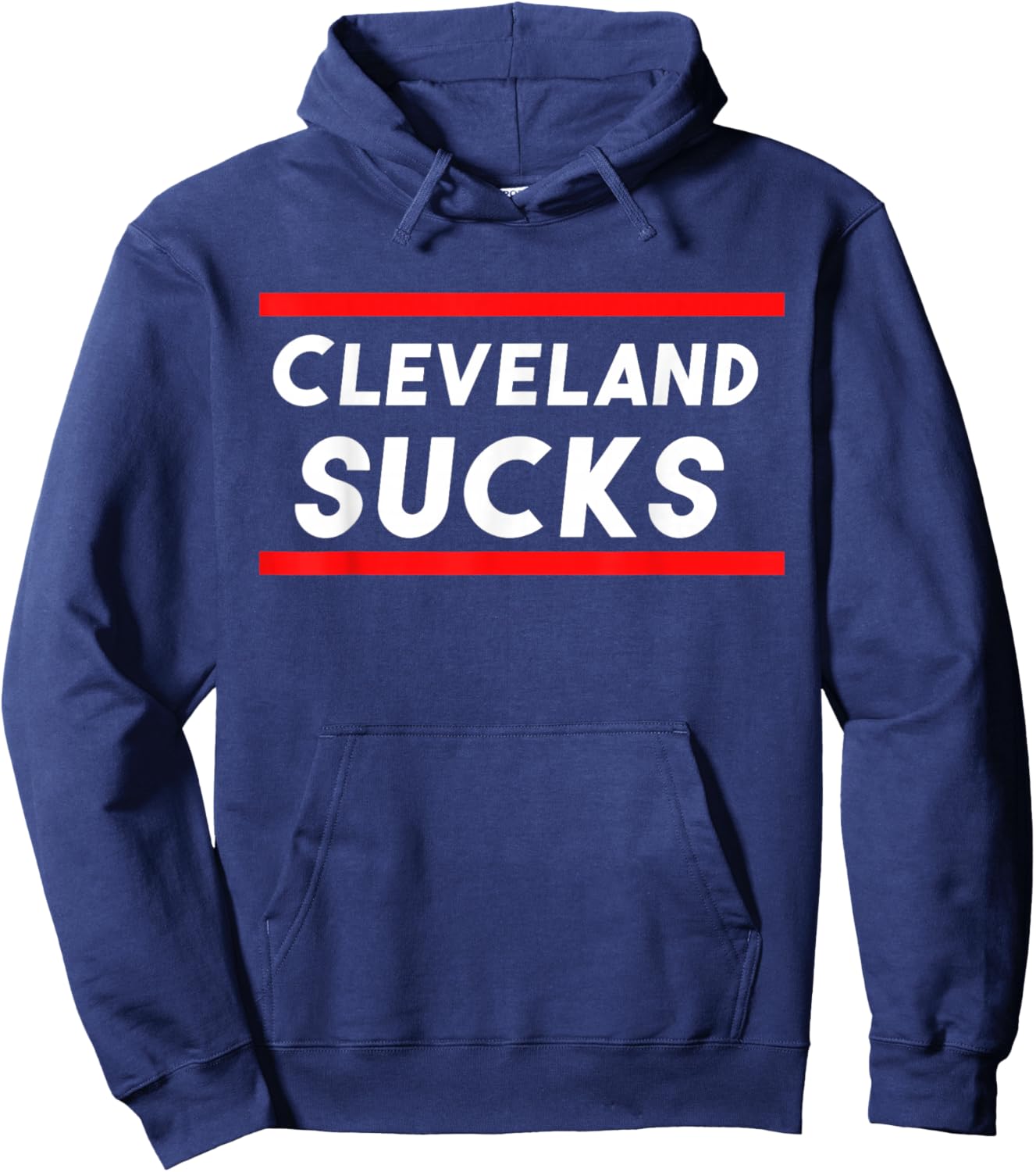 Cleveland Sucks Hoodie - Hoodie | Navy