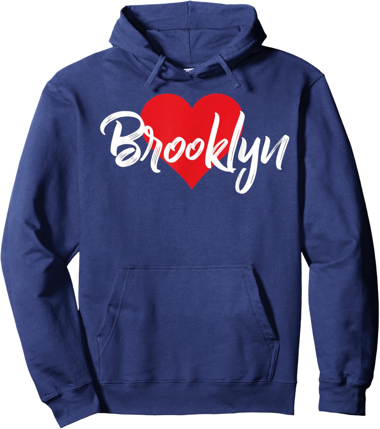 I Love Brooklyn First Name I Heart Named Hoodie - Hoodie | Navy