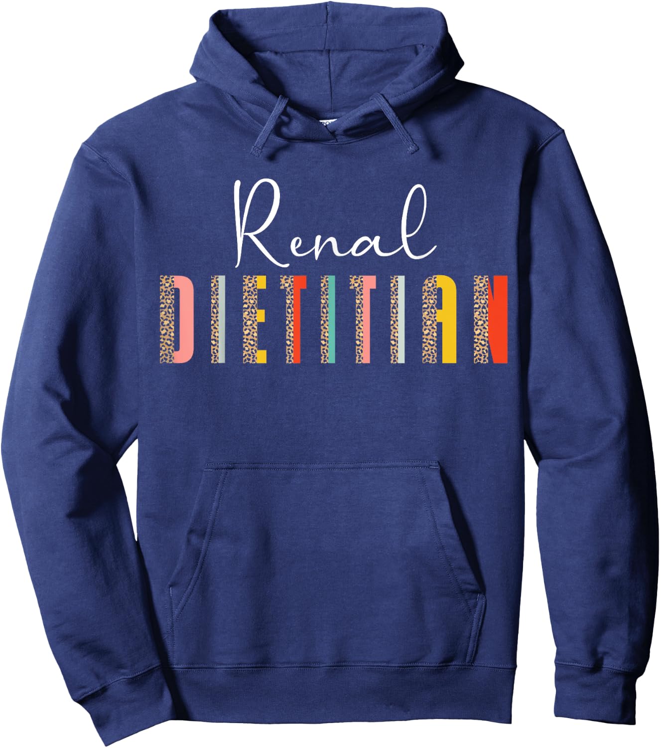 Renal Diet Renal Dietitian Hoodie - Hoodie | Navy