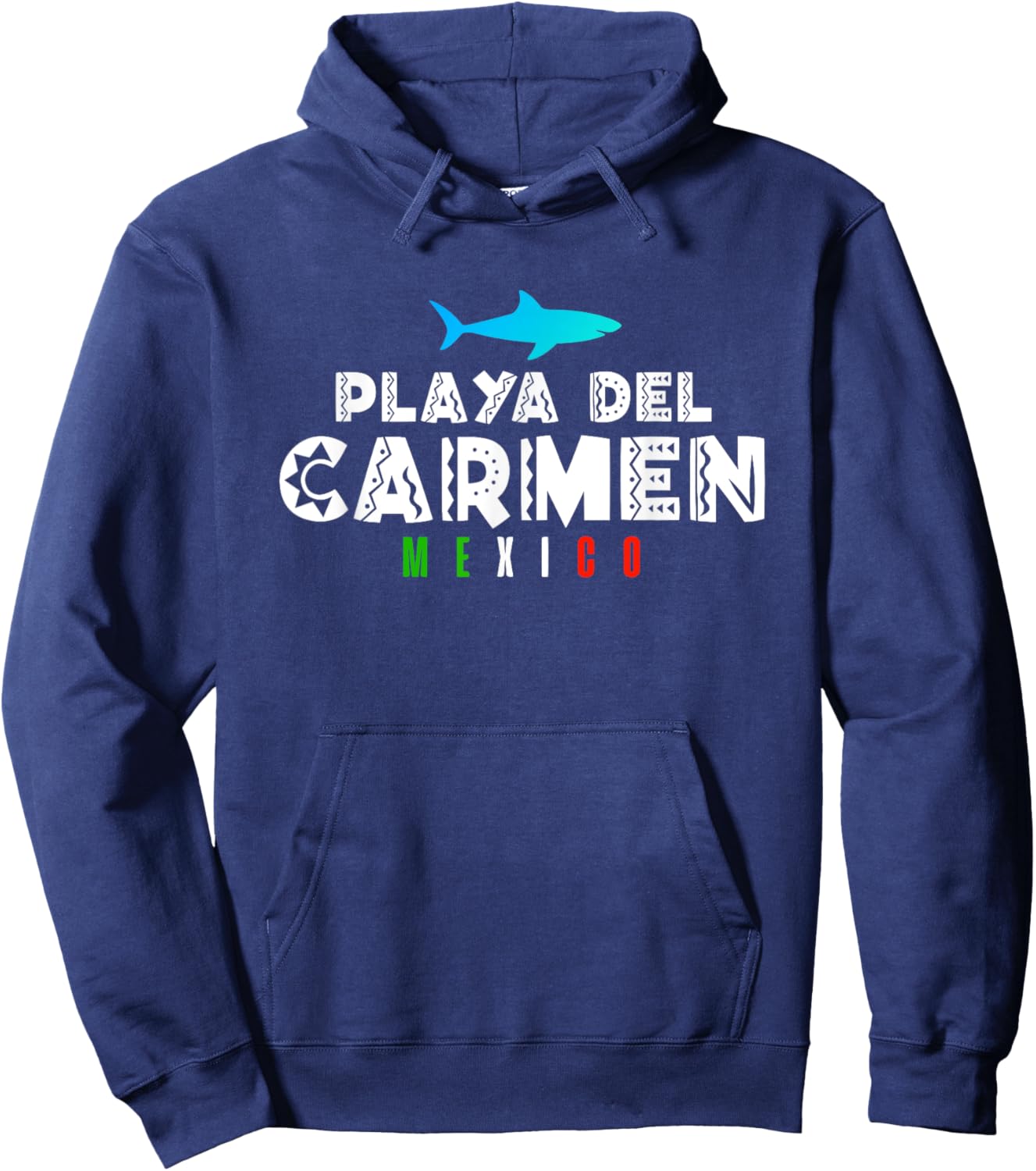 Playa Del Carmen Mexico Vacation Souvenir Gift Hoodie - Hoodie | Navy