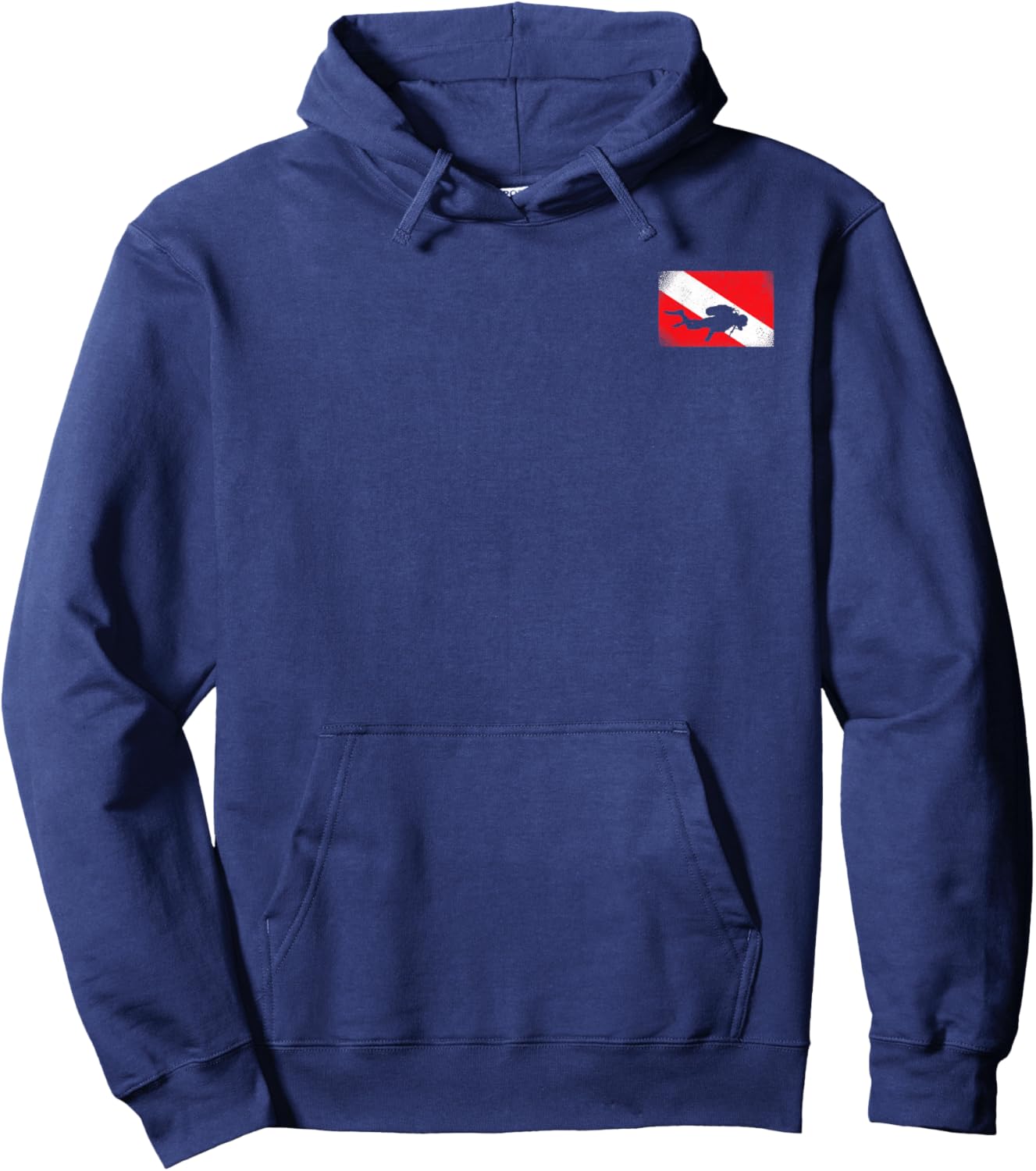 Vintage Scuba Diving Gear American Rescue Scuba Diver Hoodie - Hoodie | Navy