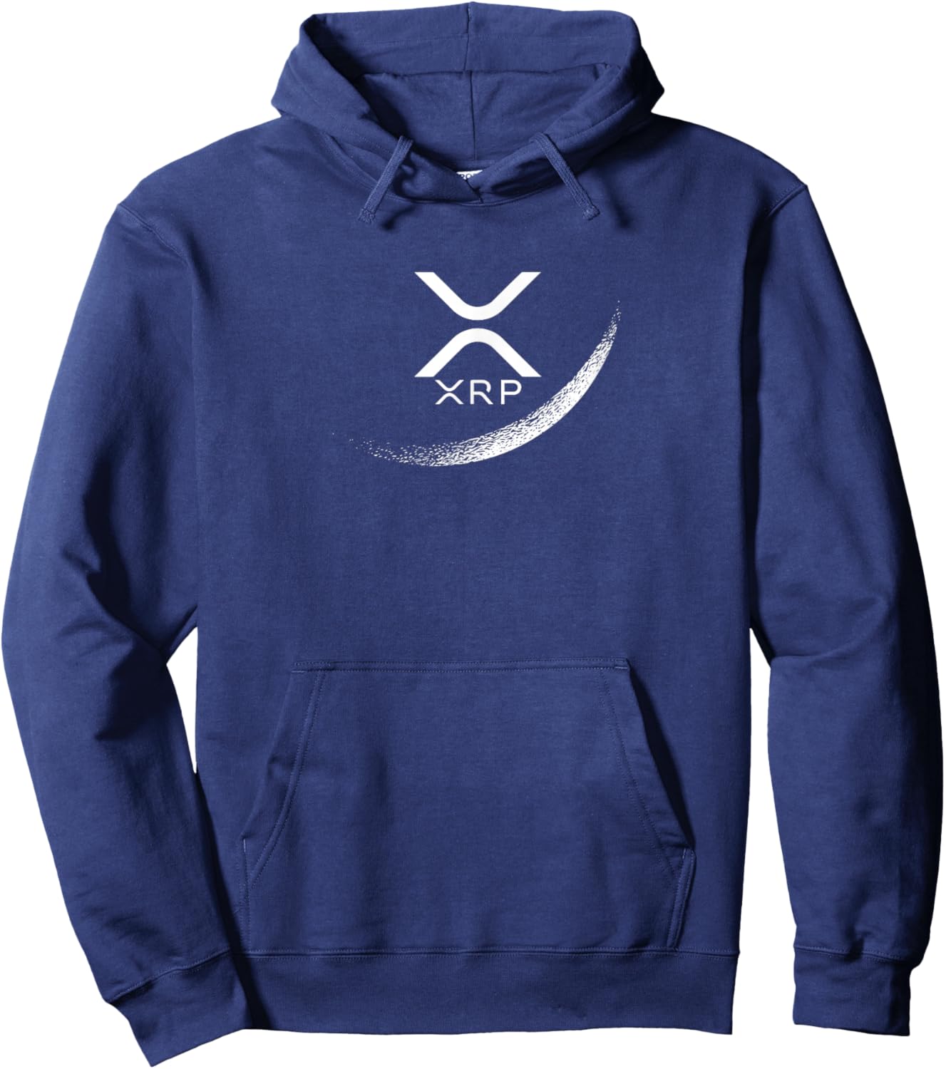 Internet money cryptocurrency Ripple XRP Moon Hoodie - Hoodie | Navy