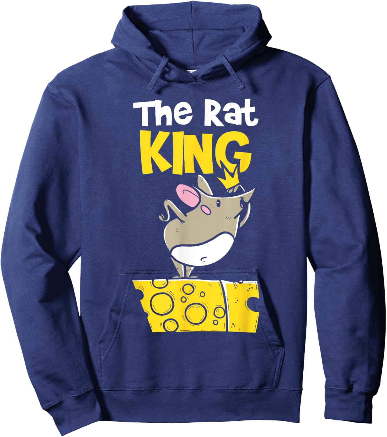 The Rat King - Animal Lover Rat Owner Hoodie - Hoodie | Navy