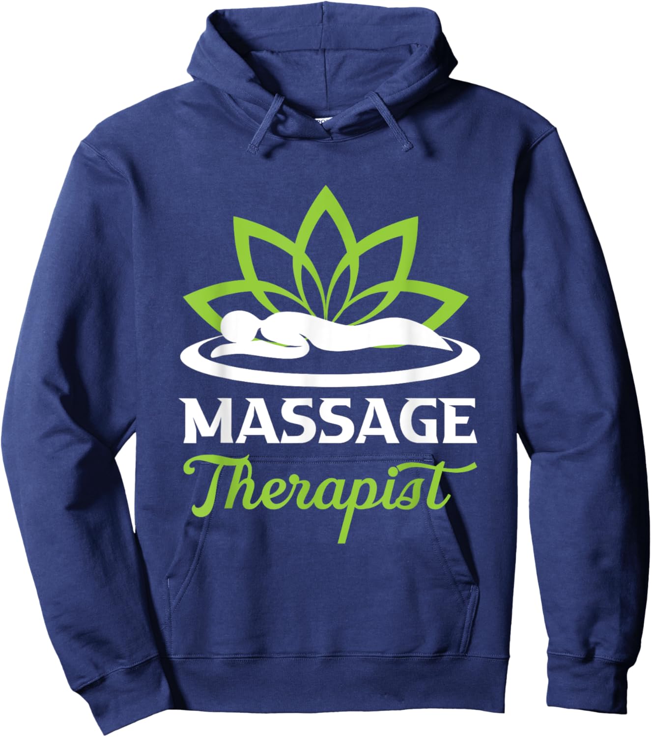 Massage Therapy Relaxation Reflexology Physiotherapy Doctor Hoodie - Hoodie | Navy