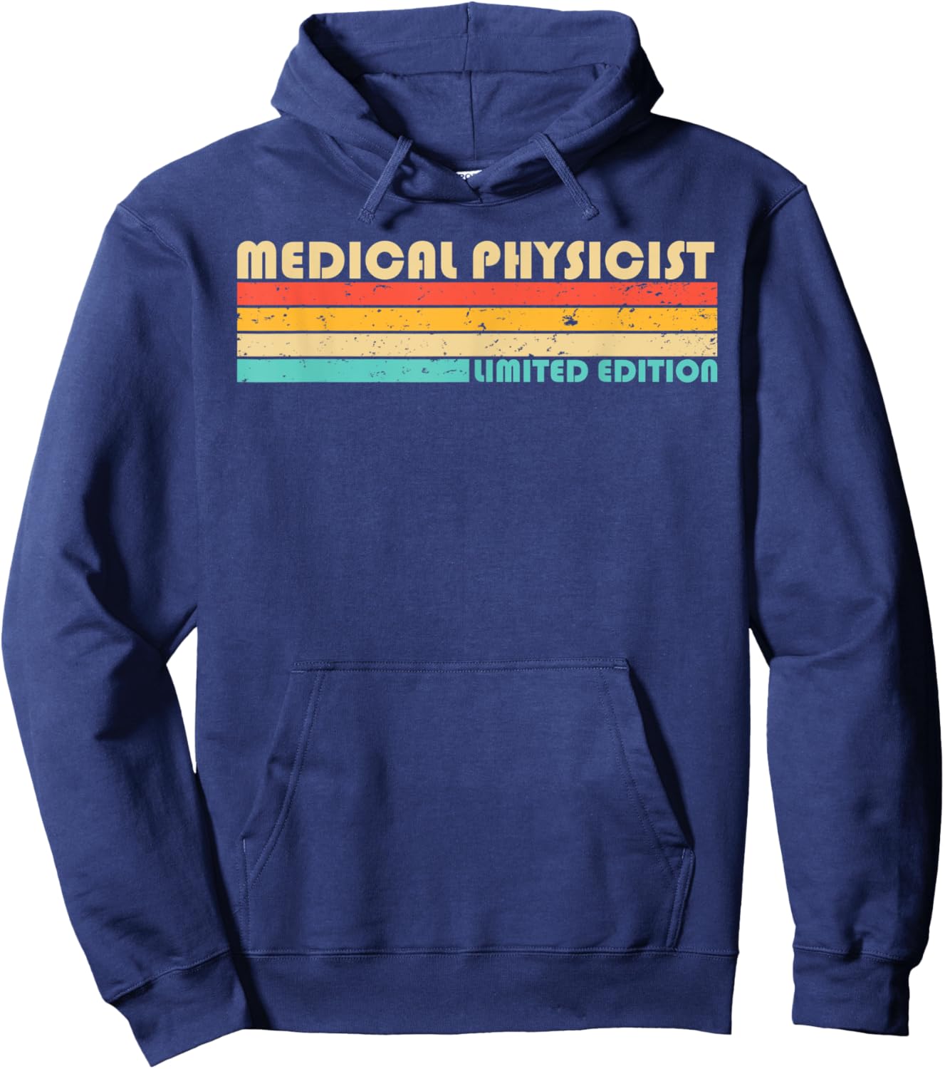 MEDICAL PHYSICIST Funny Job Title Profession Birthday Worker Hoodie - Hoodie | Navy