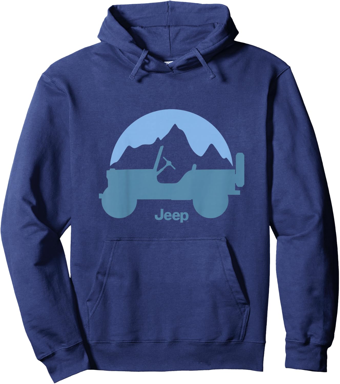 Kids Jeep Willys Mountains Hoodie - Hoodie | Navy
