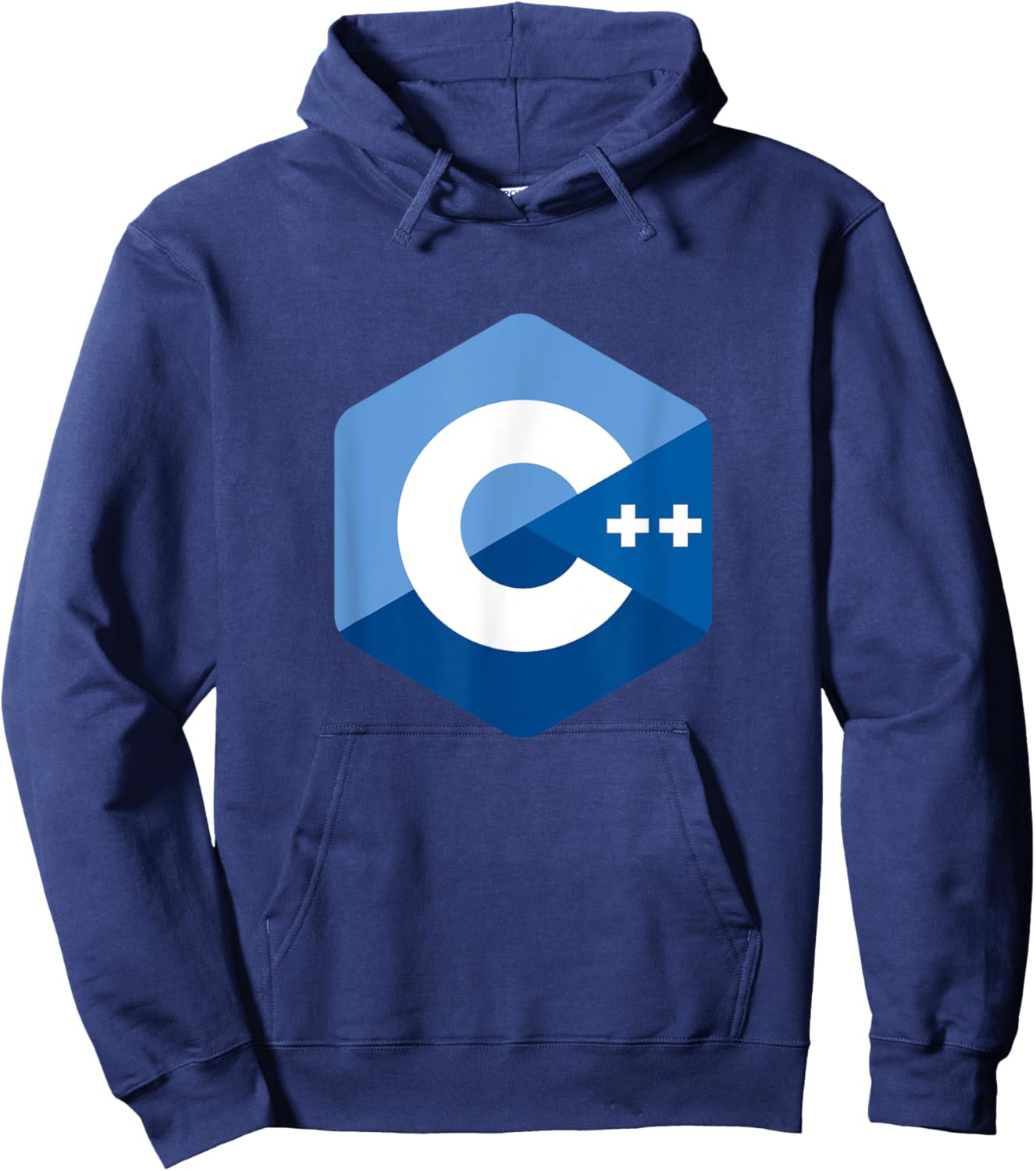 C++ Programmers Logo - C Plus Plus Software Engineer Coder Hoodie - Hoodie | Navy