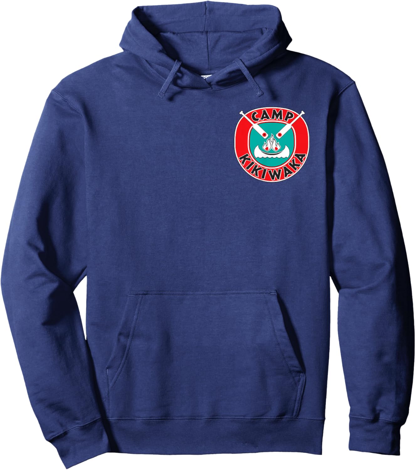 Disney Channel Bunk'd Camp Kikiwaka Small Print Hoodie - Hoodie | Navy