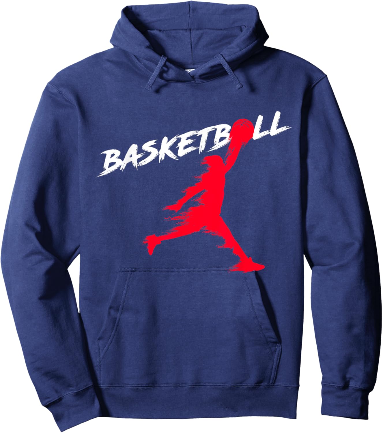 Basketball Player Team Coach Bball Hoop Ball Sports Dunk Hoodie - Hoodie | Navy