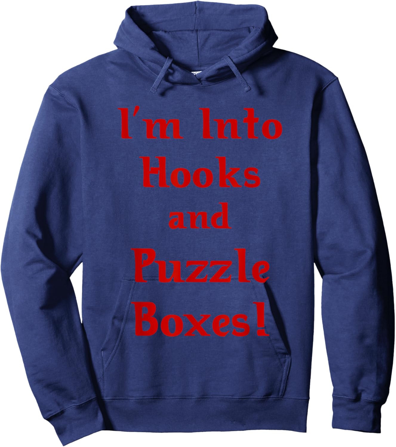 Hellraiser Inspired Hooks and Puzzle Boxes Horror Novelty Hoodie - Hoodie | Navy