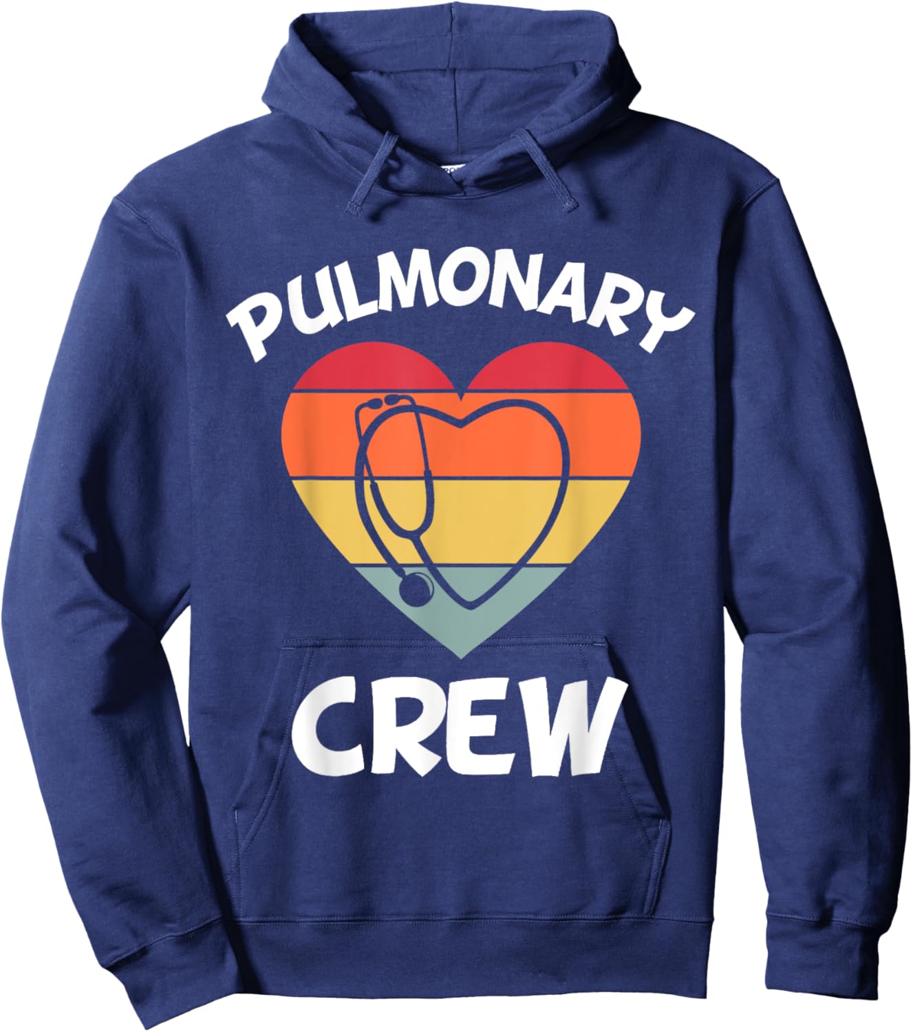 Respiratory Therapy Lung Doctor Pulmonary Crew Asthma Nurse Hoodie - Hoodie | Navy