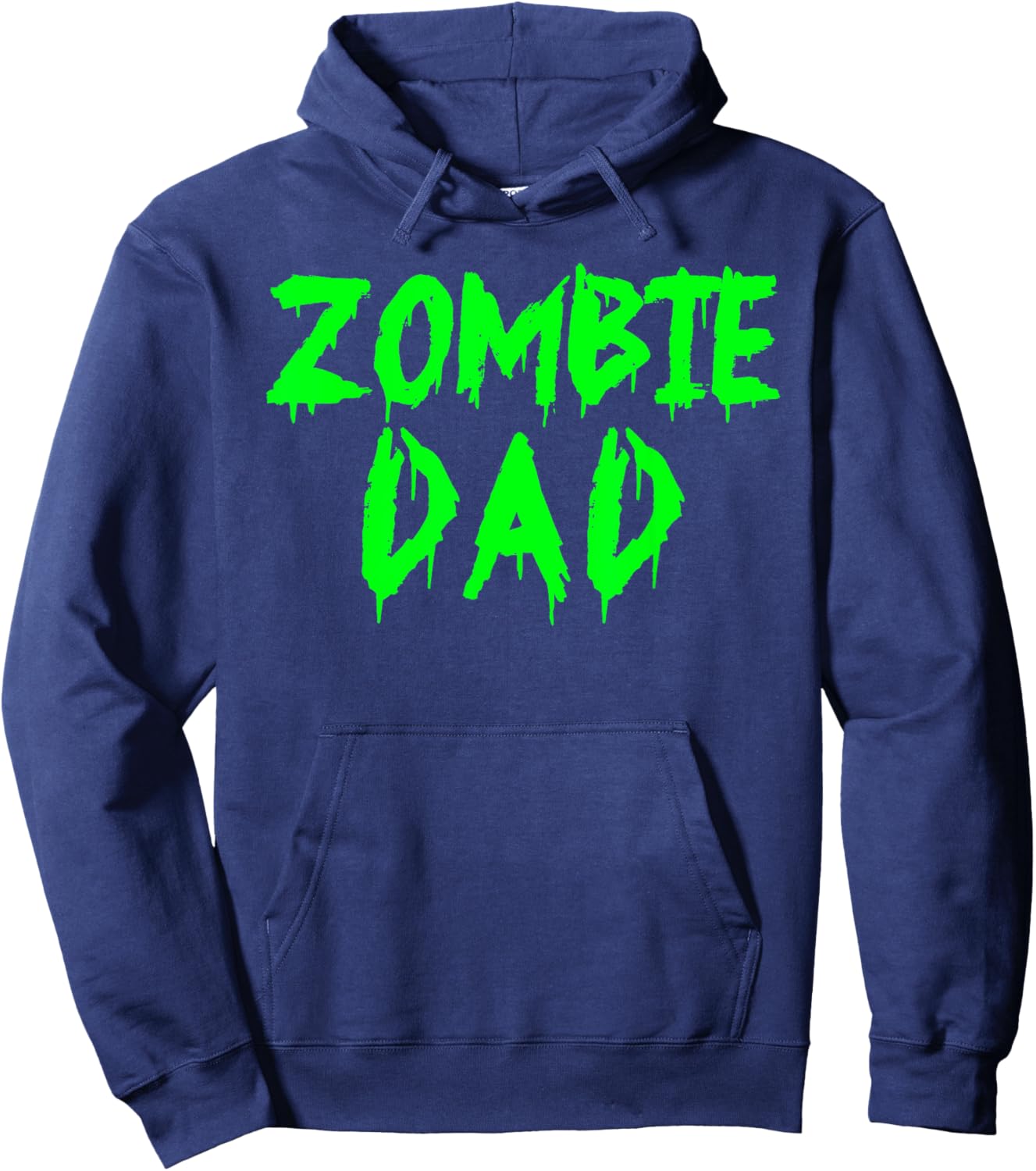 Zombie Dad funny Zombie parents Zombie Dad Hoodie - Hoodie | Navy