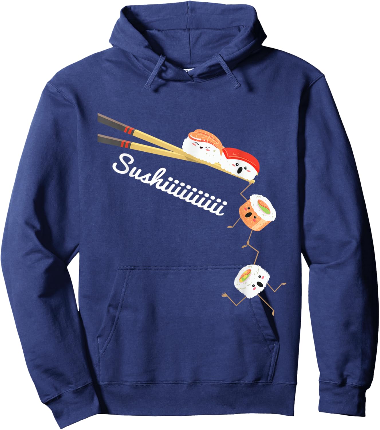Sushi Lover Japan Lover Japanese Cuisine Chef Foodie Hoodie - Hoodie | Navy