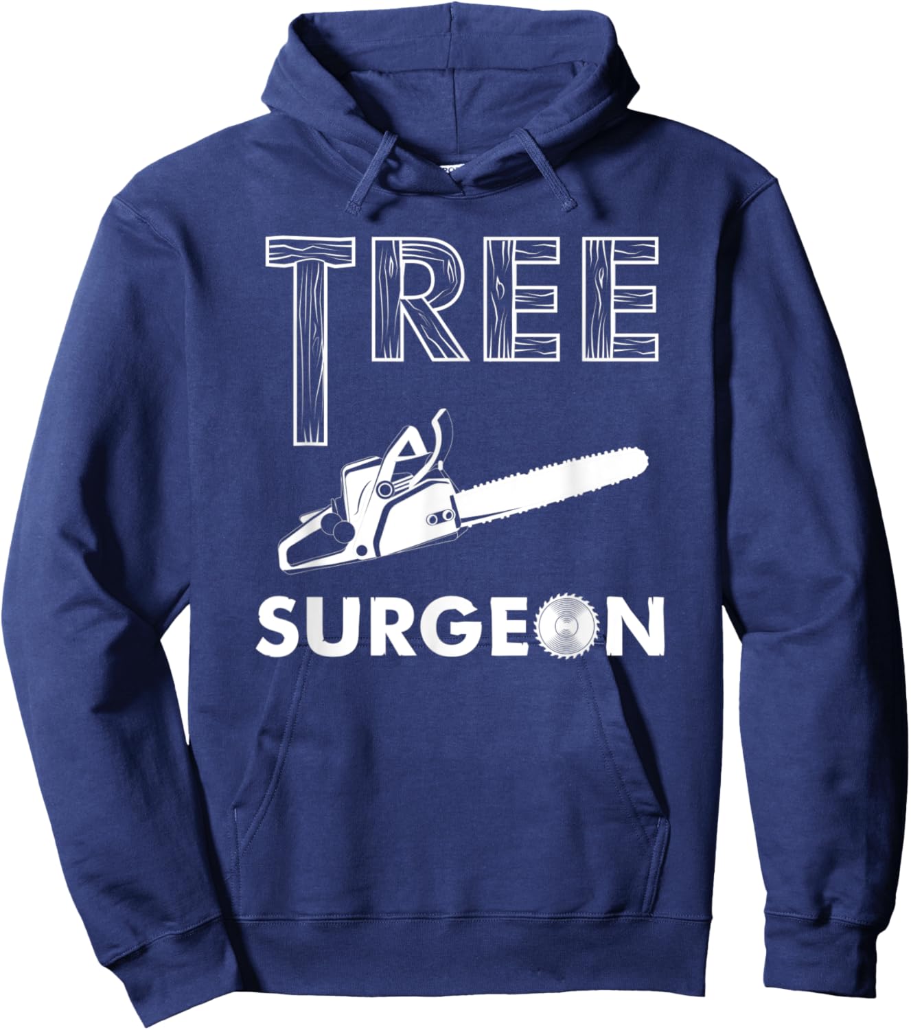 Funny Arborist Tree Surgeon Lumberjack Tree Logger Hoodie - Hoodie | Navy