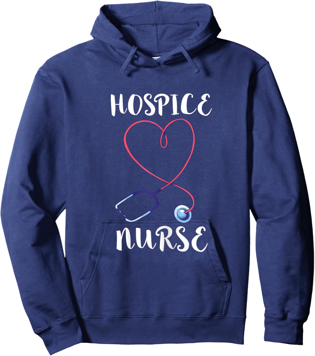 Hospice Nurse Hospice Doctor RN Medical Registered Nursing Hoodie - Hoodie | Navy