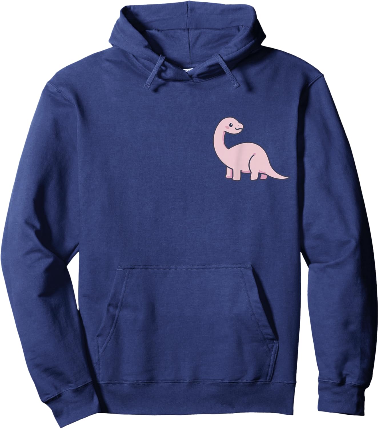 Dinosaur Cute Kawaii Lover Anime Pastel Goth Aesthetic Small Hoodie - Hoodie | Navy