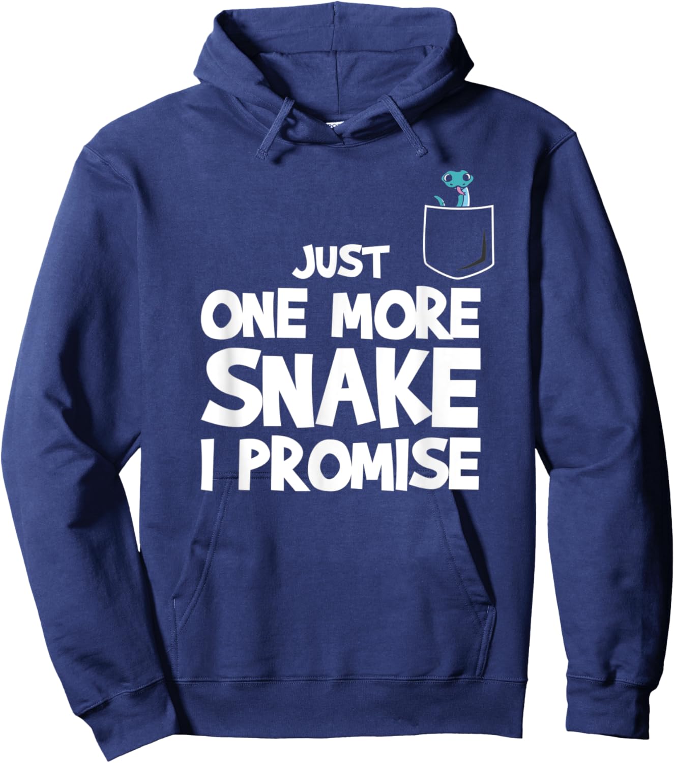 Just One More Snake I Promise Hoodie - Hoodie | Navy