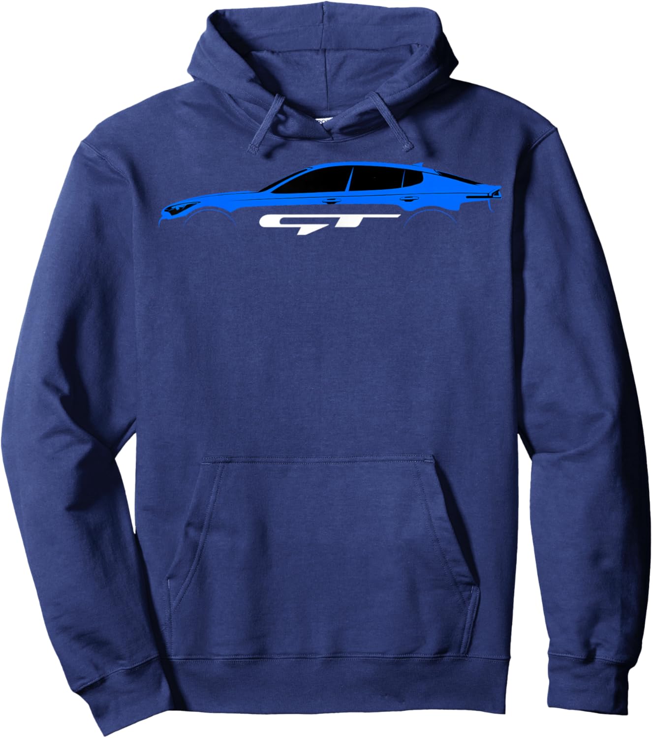 Stinger GT KDM Blue Silhouette Hoodie - Hoodie | Navy