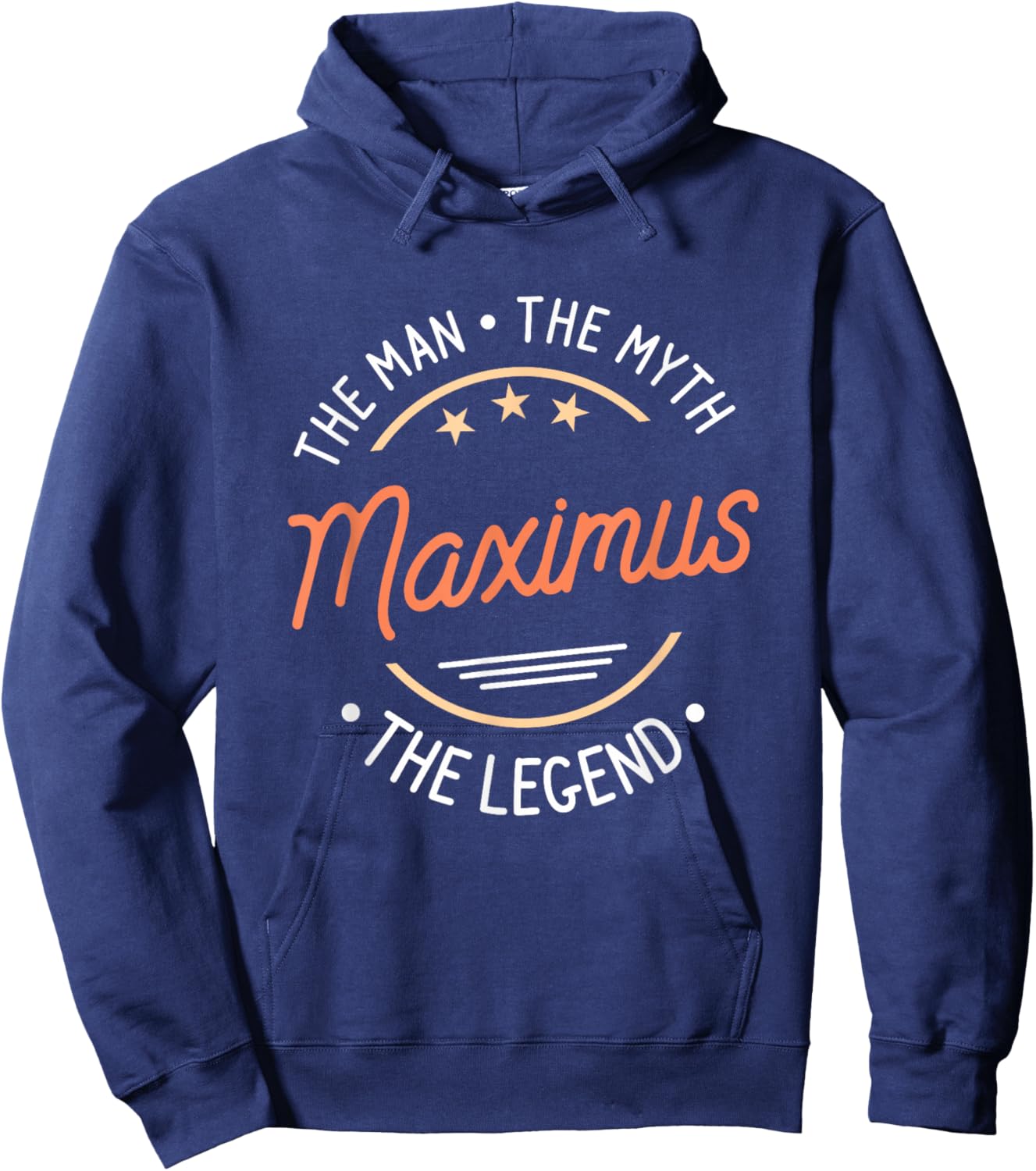 Maximus The Man The Myth The Legend Hoodie - Hoodie | Navy