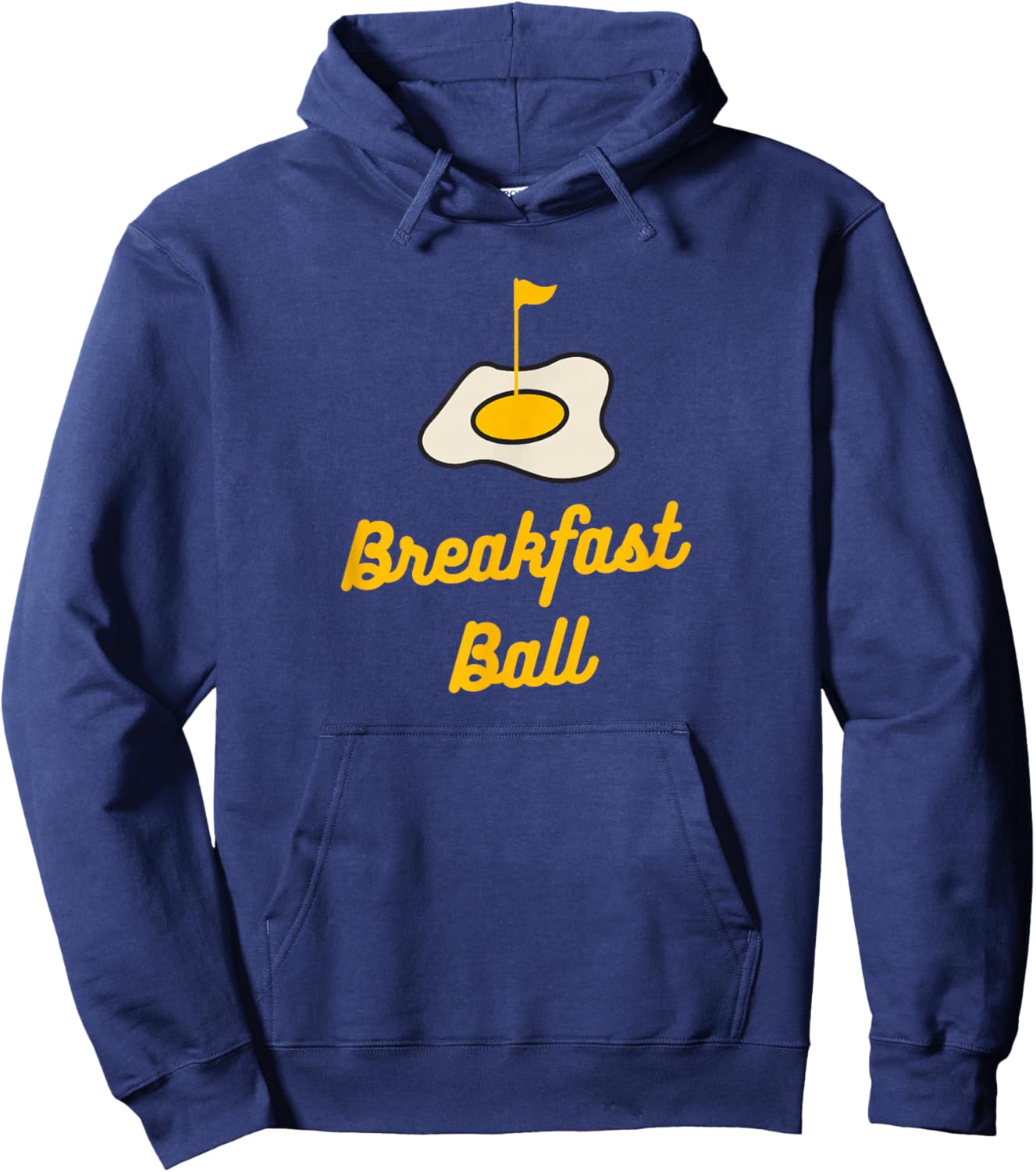 Breakfast Ball Mulligan Golf Hoodie - Hoodie | Navy