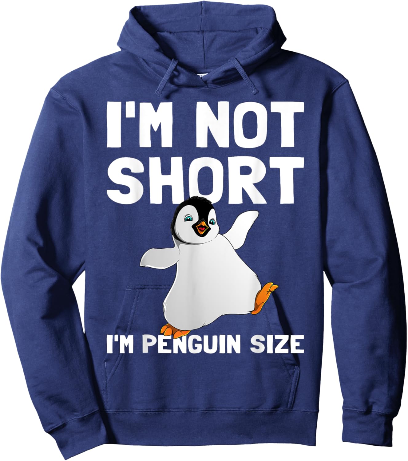 Funny Penguin Gift Kids Men Penguin Bird Lover Hoodie - Hoodie | Navy