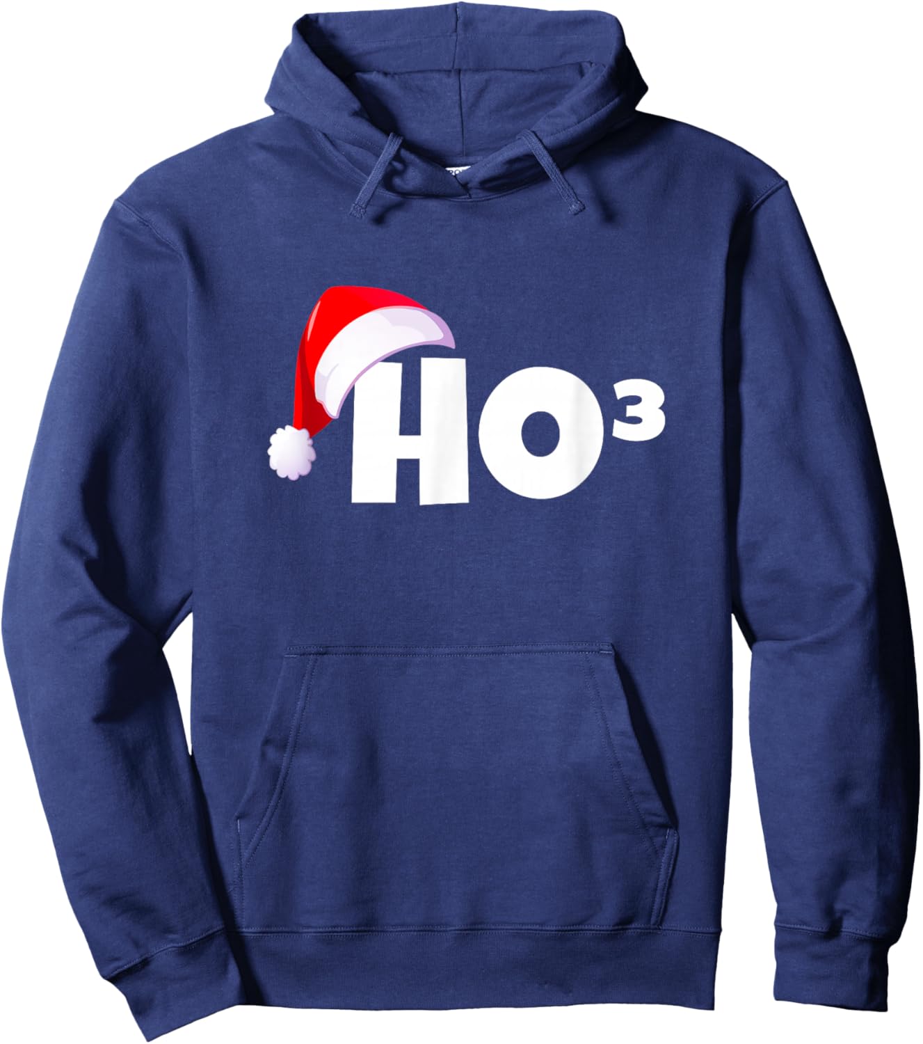 Christmas Santa HoHoHo Math & Physics Joke | Boys & Hoodie - Hoodie | Navy