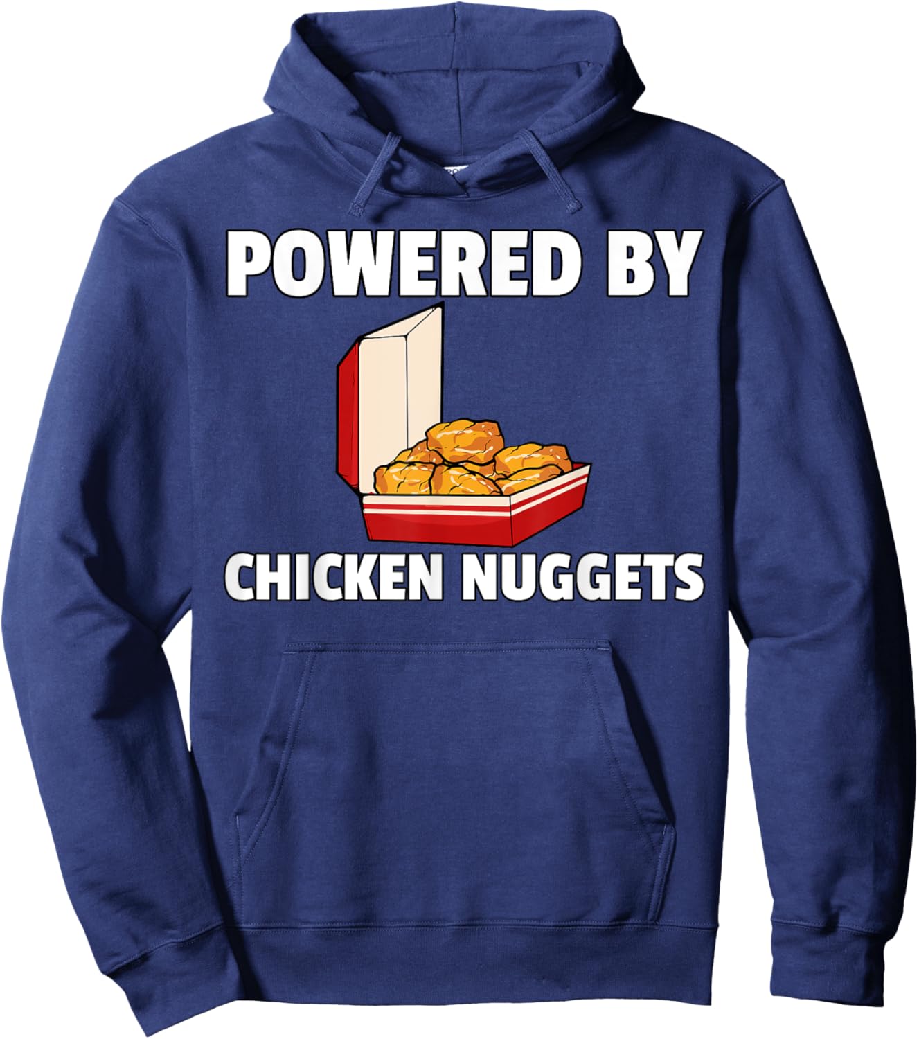 Chicken Nugget Funny Chicken Nuggs Hoodie - Hoodie | Navy