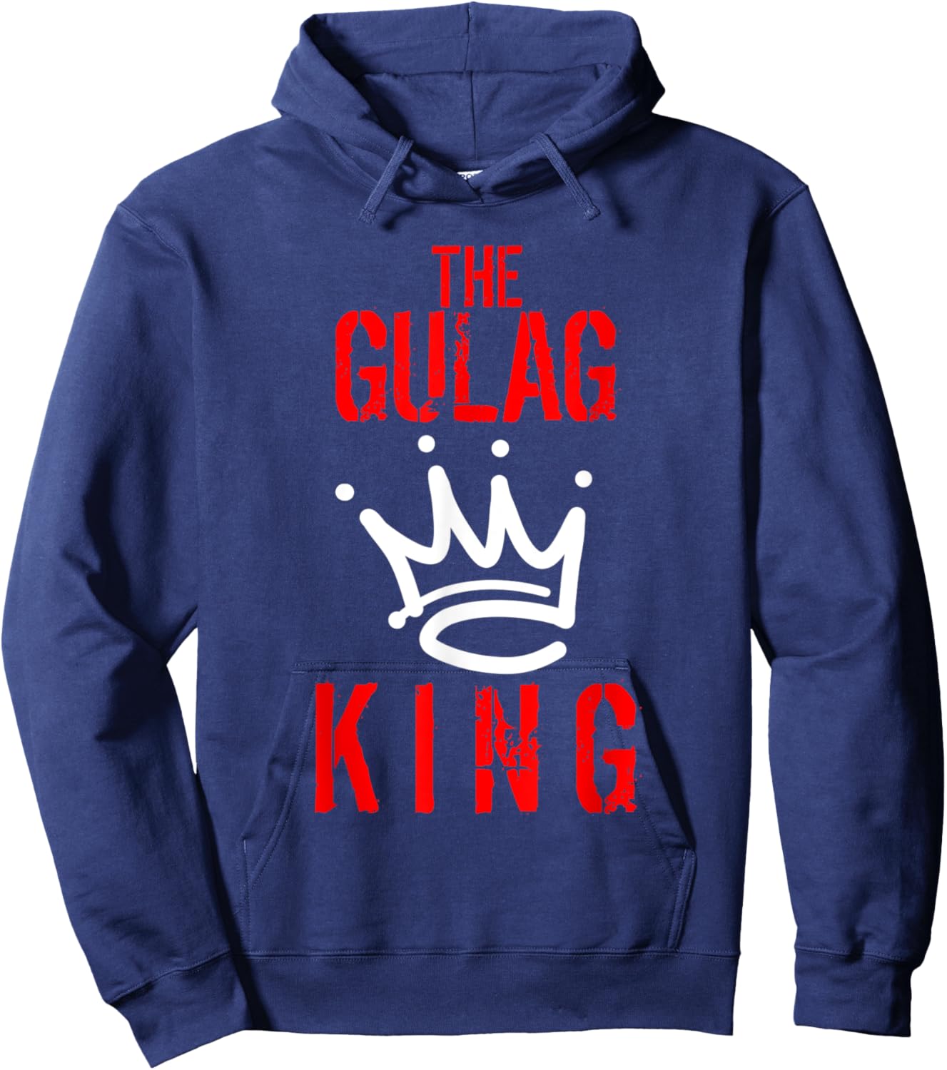 Gulag King Gaming Duty Call Gamer Warzone Gamer Gift Hoodie - Hoodie | Navy