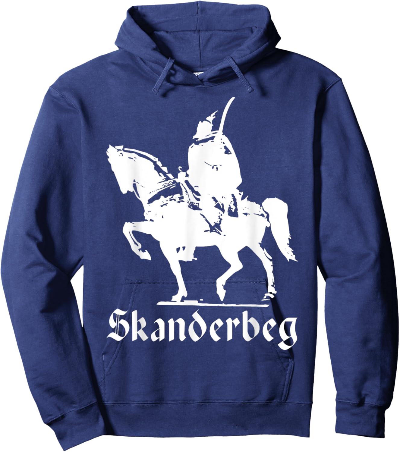 Skanderbeg Republic of Albania Shqipëria Tirana Albanian Hoodie - Hoodie | Navy