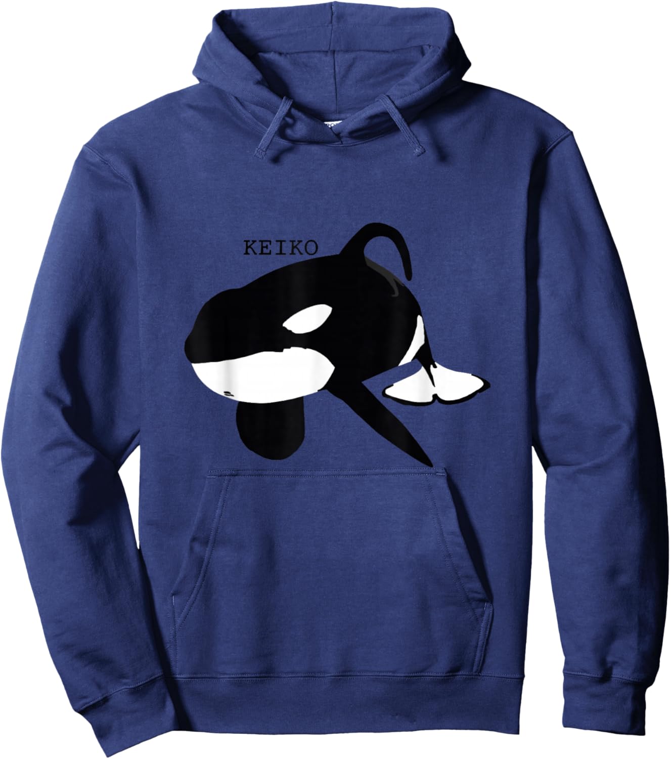Costume Design KEIKO killer whales Classic Hoodie - Hoodie | Navy