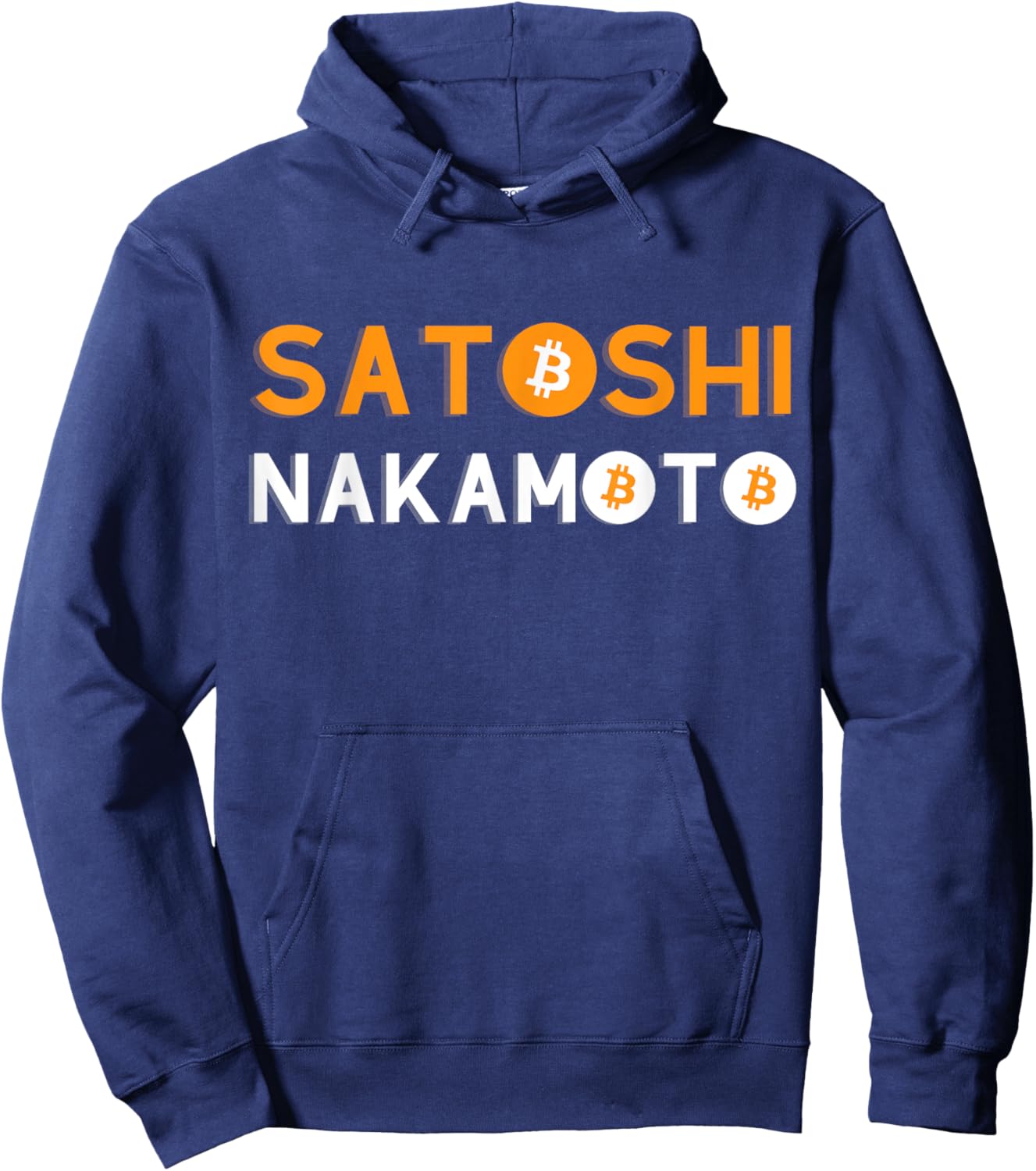 Satoshi Nakamoto Crypto Bitcoin Maximalist Maximalism Hoodie - Hoodie | Navy
