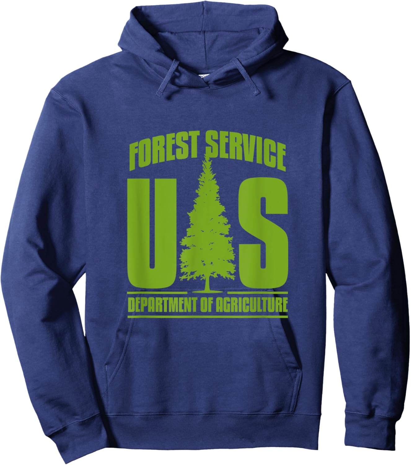 Forest Service US Department of Agriculture United States Hoodie - Hoodie | Navy