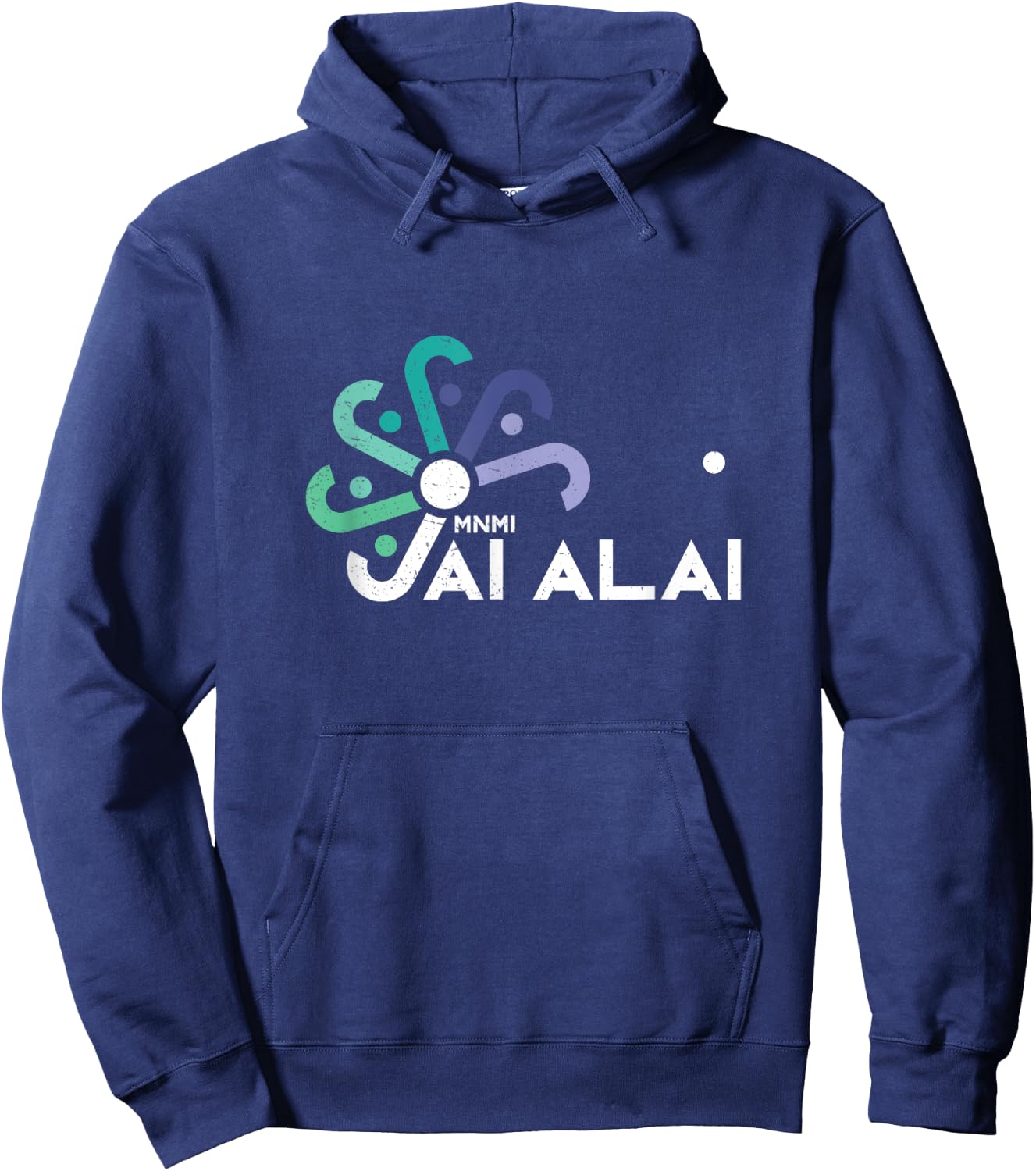 Jai Alai Colors Funny Basque Sport Hoodie - Hoodie | Navy