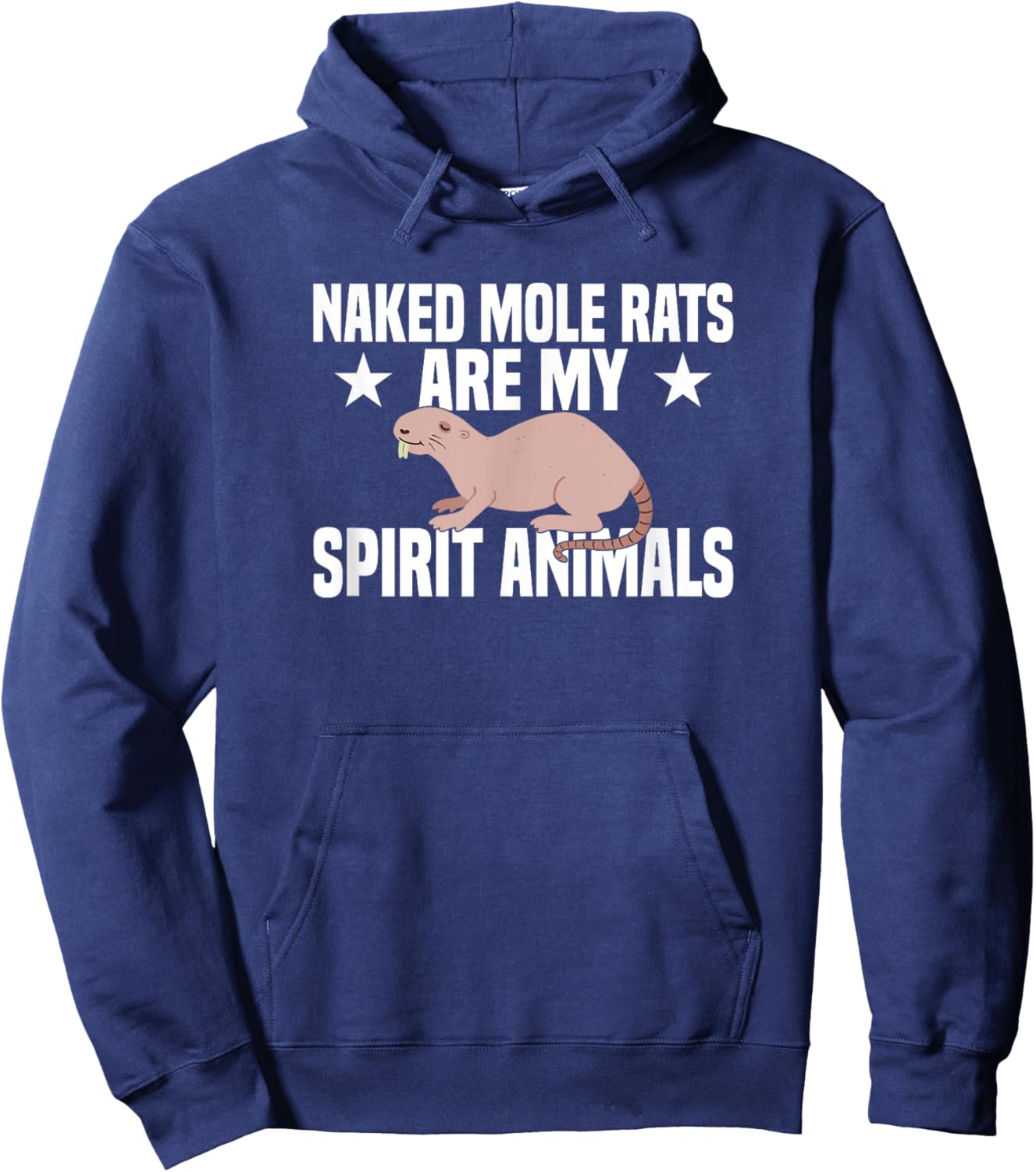 Naked Mole Rat Lover Hoodie - Hoodie | Navy