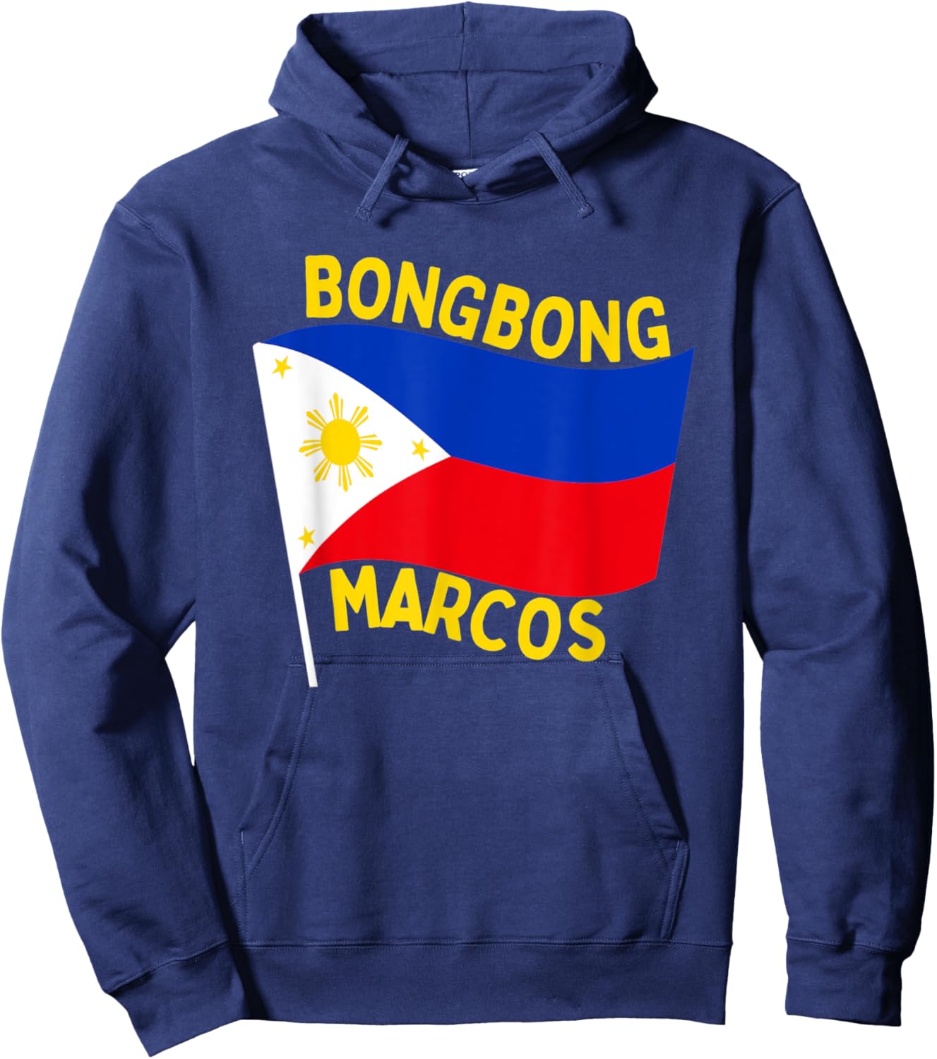 BongBong Marcos BBM 2022 Hoodie - Hoodie | Navy