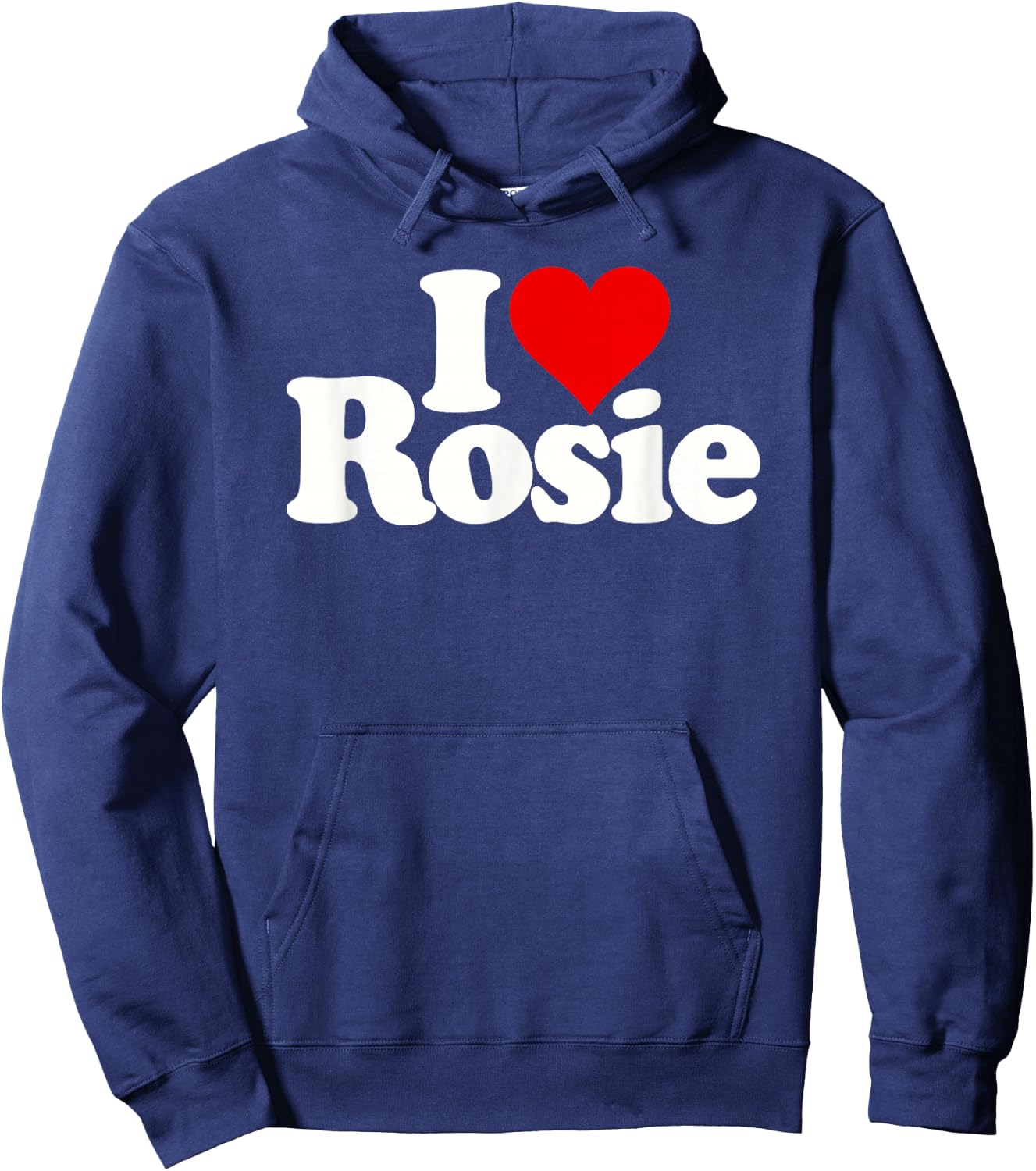 I Love Heart Rosie Hoodie - Hoodie | Navy