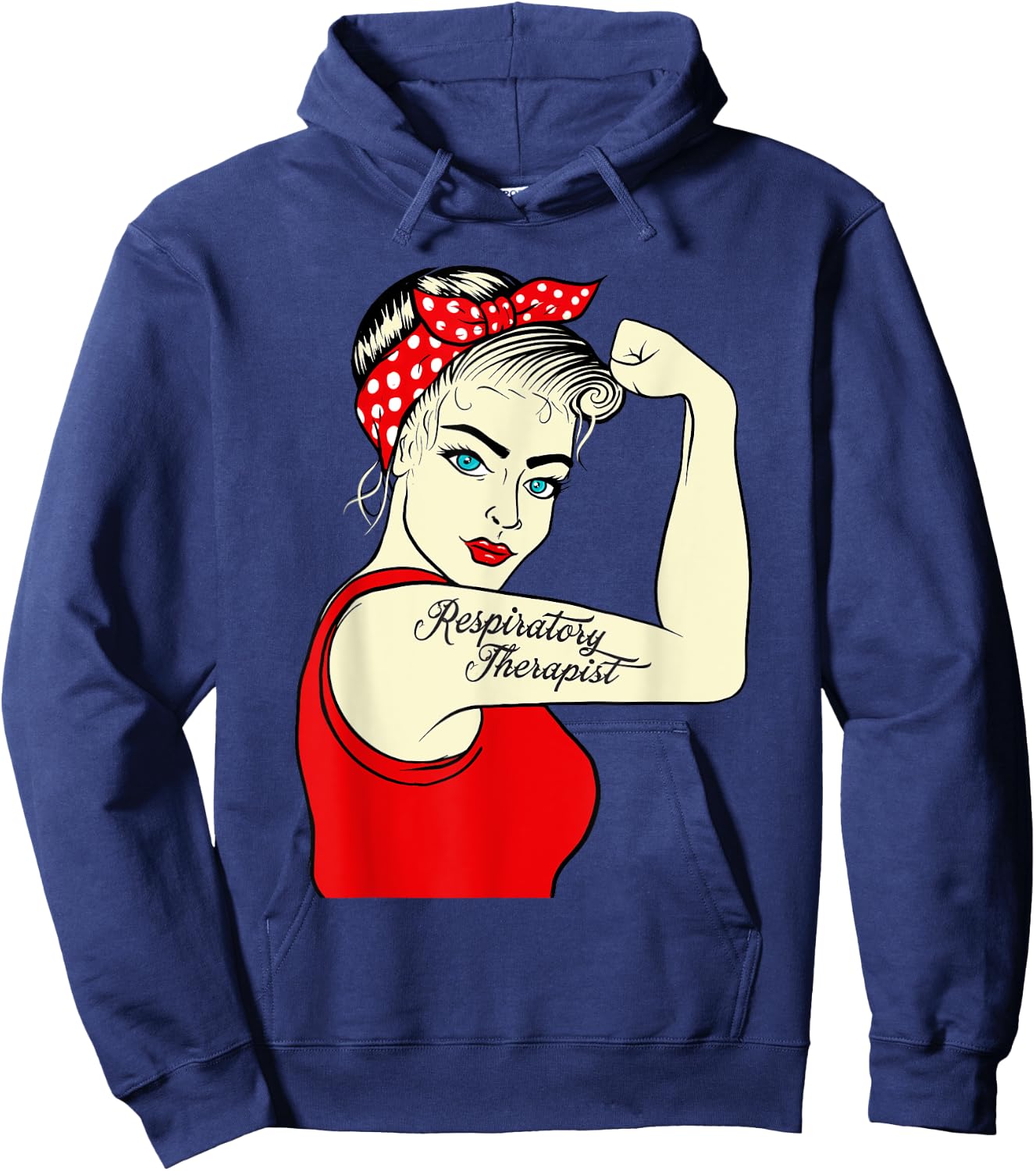Respiratory Therapist - Lung Doctor Pulmonology RT Therapy Hoodie - Hoodie | Navy