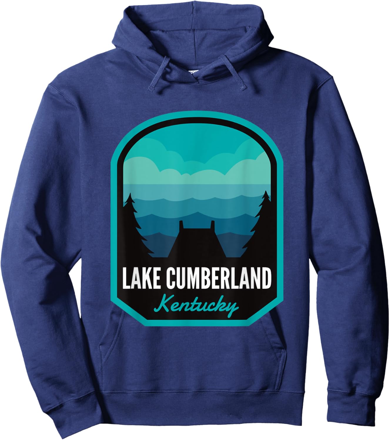 Lake Cumberland Kentucky Summer Hoodie - Hoodie | Navy