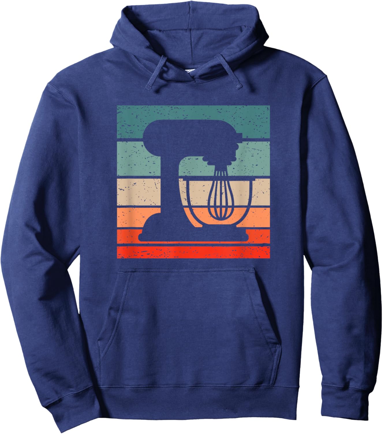Baking Retro Style Vintage Hoodie - Hoodie | Navy